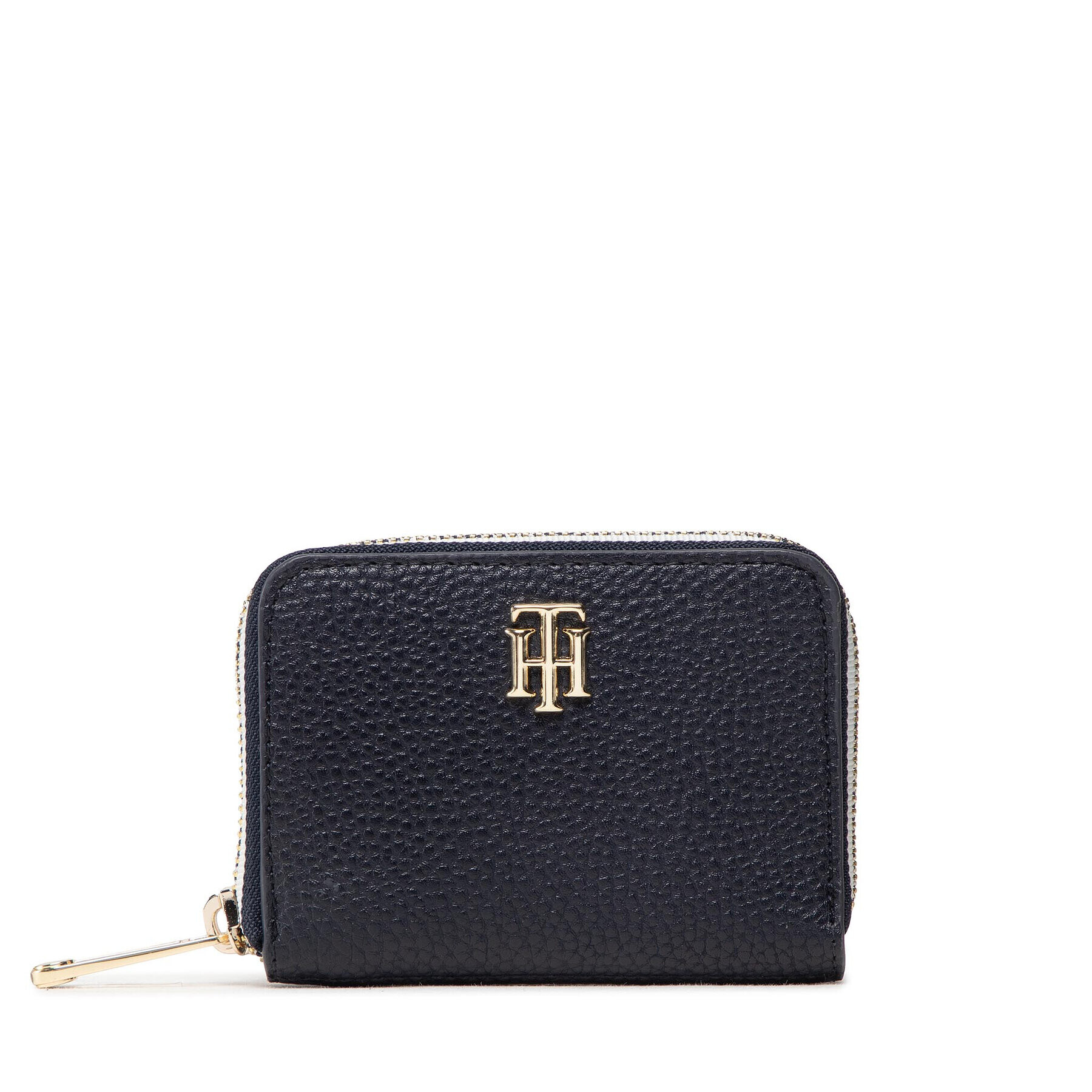 Tommy Hilfiger Malá dámská peněženka Th Element Cc Holder Corp AW0AW12080 Tmavomodrá - Pepit.cz