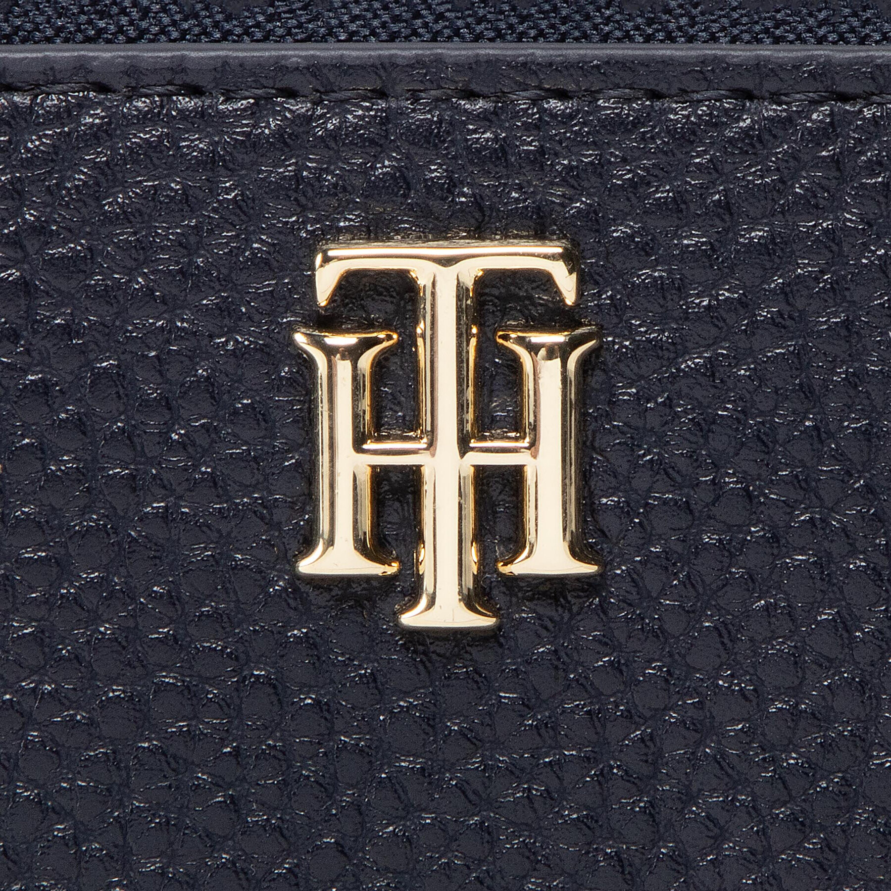 Tommy Hilfiger Malá dámská peněženka Th Element Cc Holder Corp AW0AW12080 Tmavomodrá - Pepit.cz