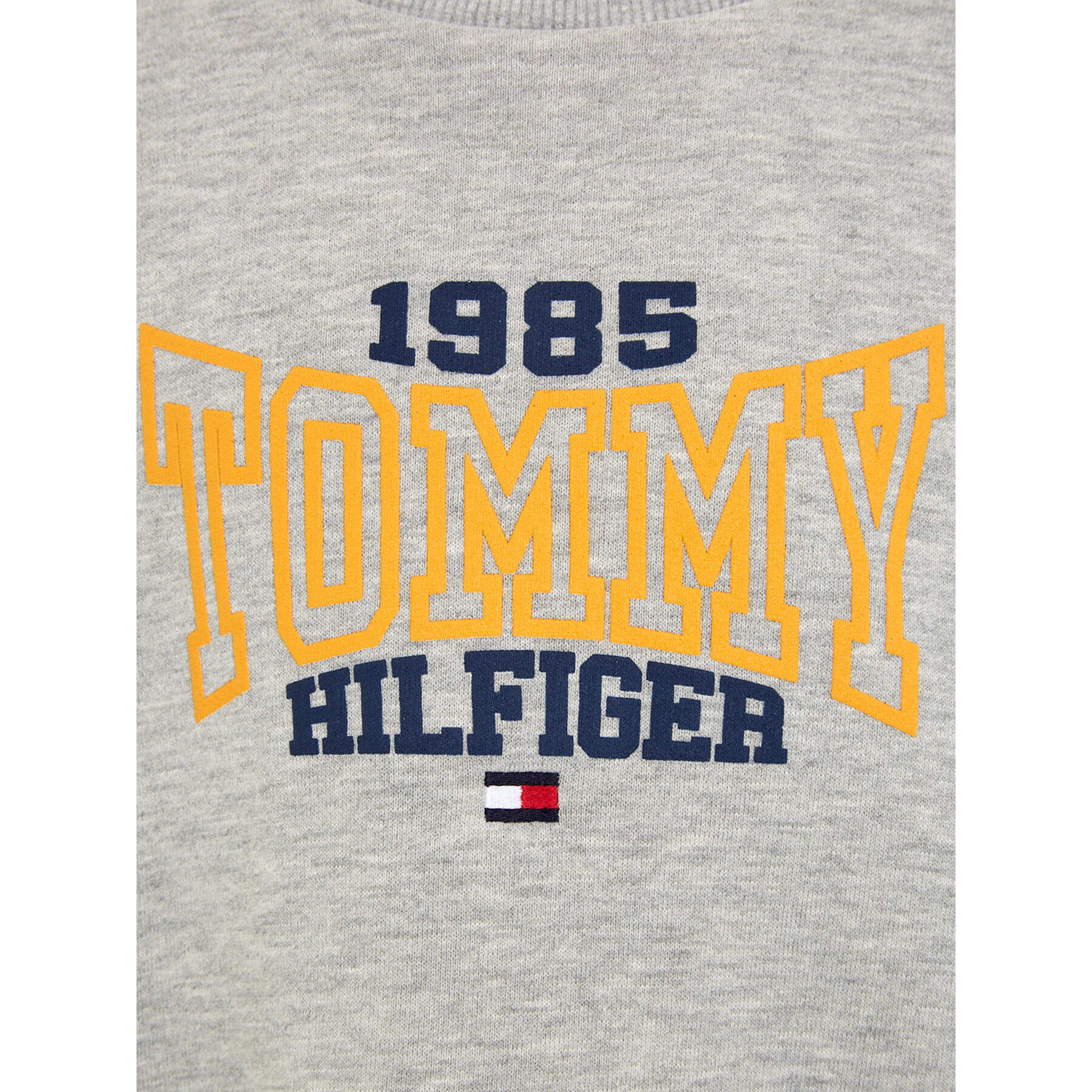 Tommy Hilfiger Mikina 1985 Varsity KB0KB08301 D Šedá Regular Fit - Pepit.cz