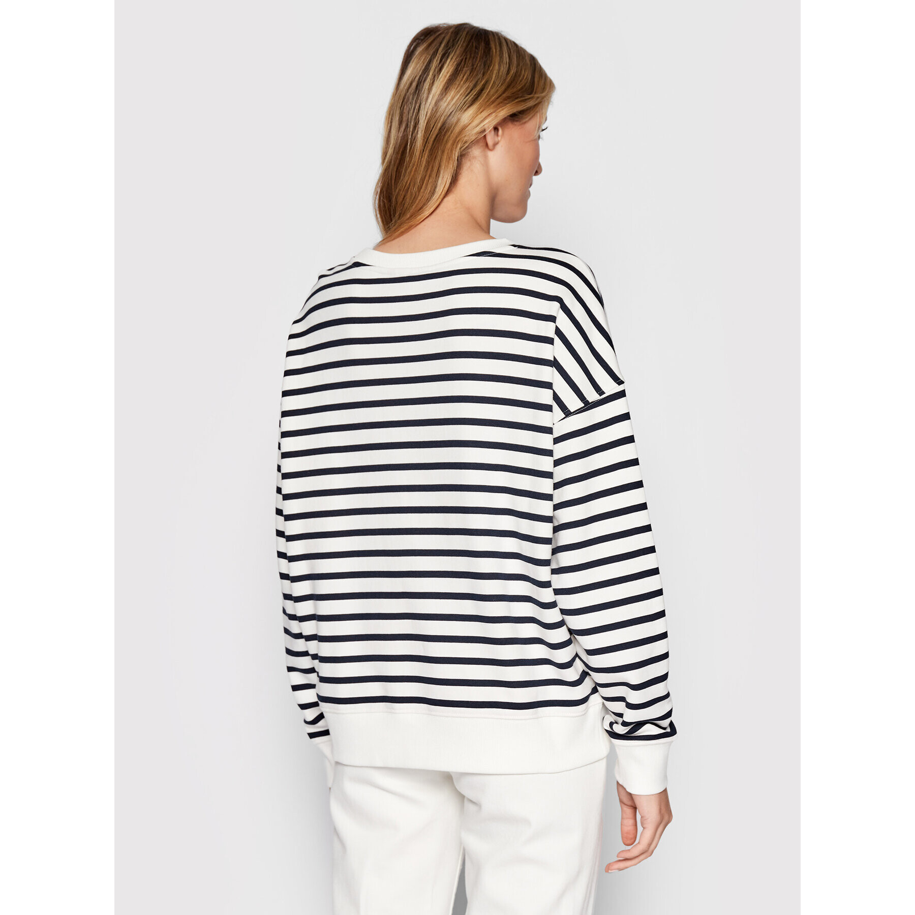 Tommy Hilfiger Mikina Circle Open-Nk WW0WW34437 Tmavomodrá Relaxed Fit - Pepit.cz