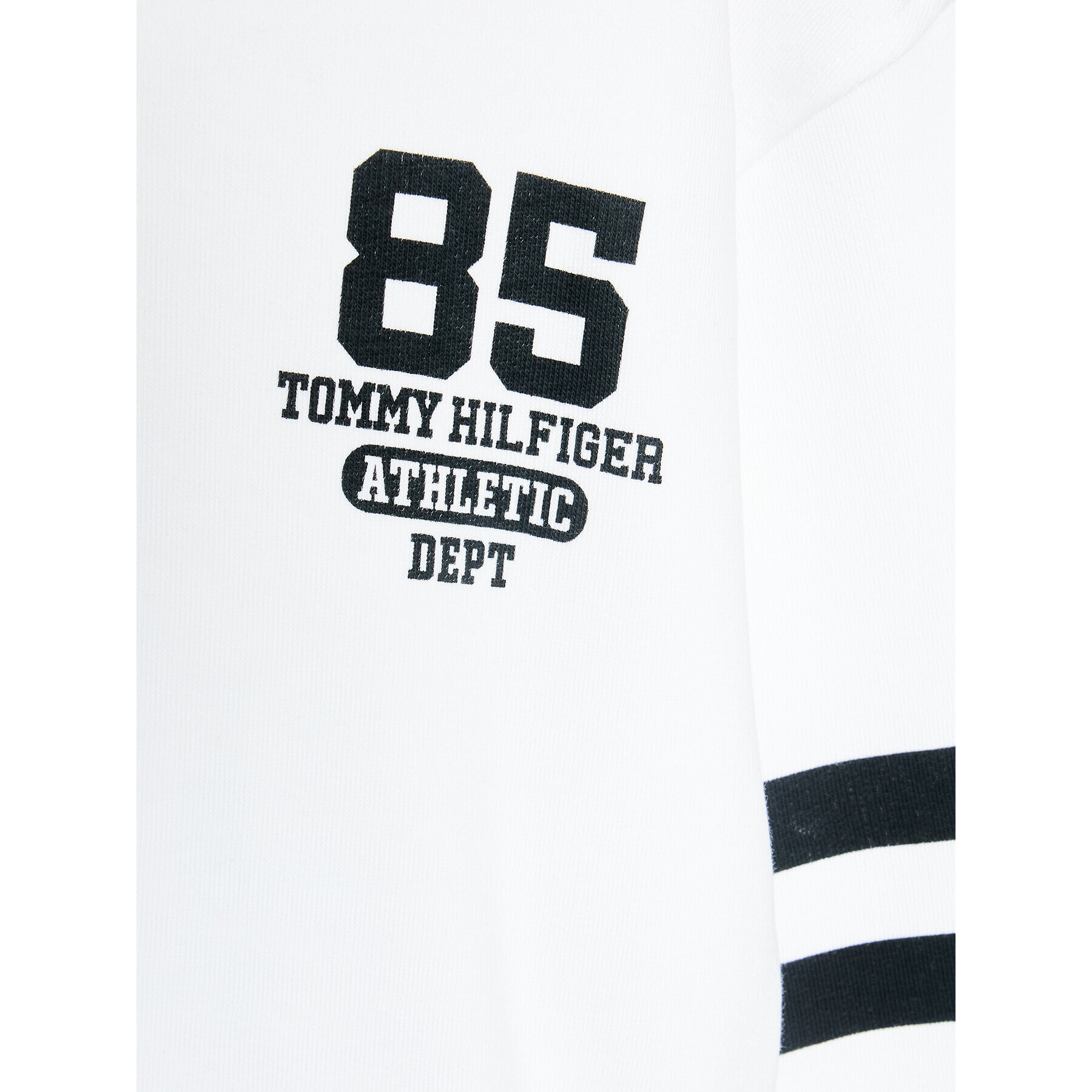 Tommy Hilfiger Mikina Collegiate KB0KB07962 D Bílá Regular Fit - Pepit.cz