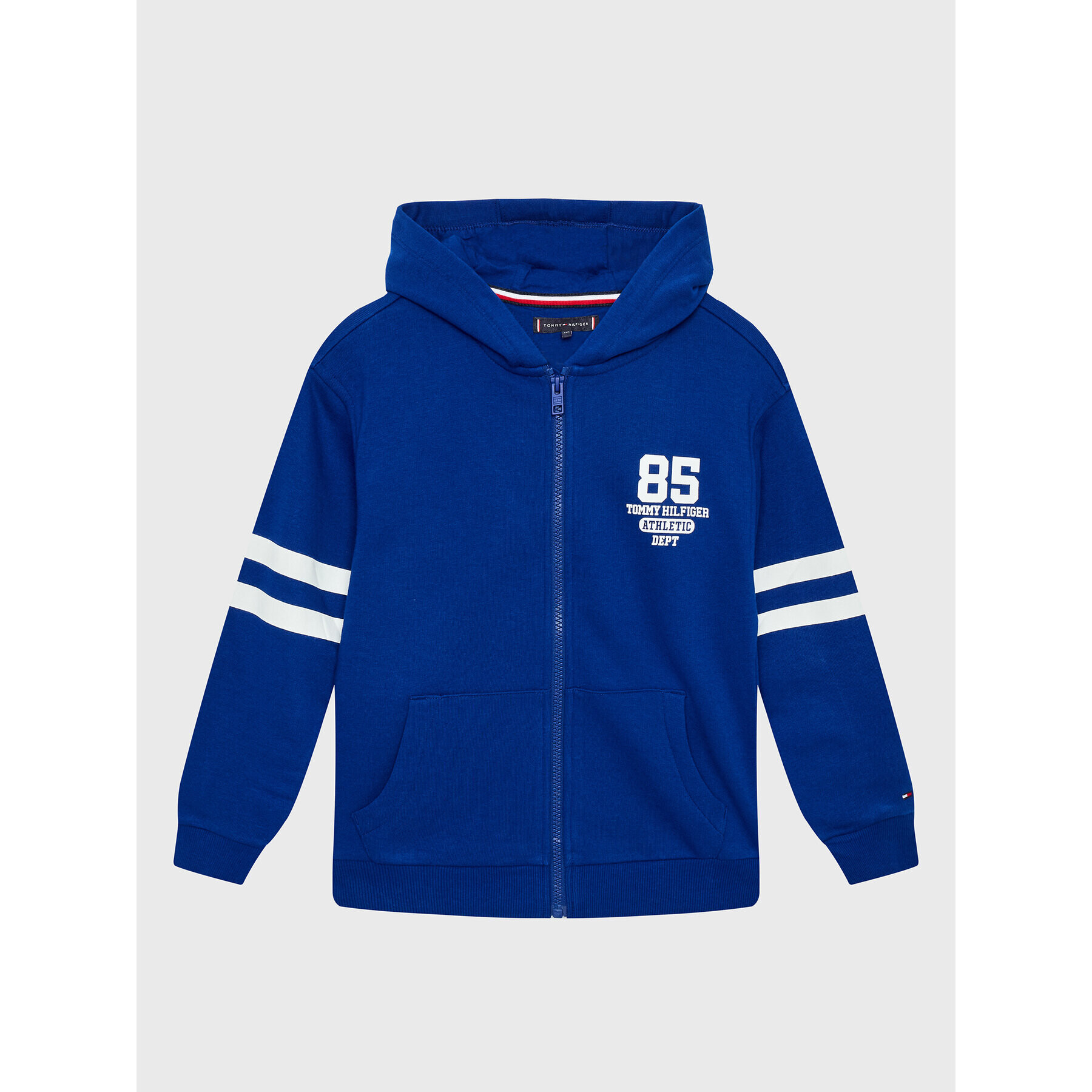 Tommy Hilfiger Mikina Collegiate KB0KB07962 D Modrá Regular Fit - Pepit.cz