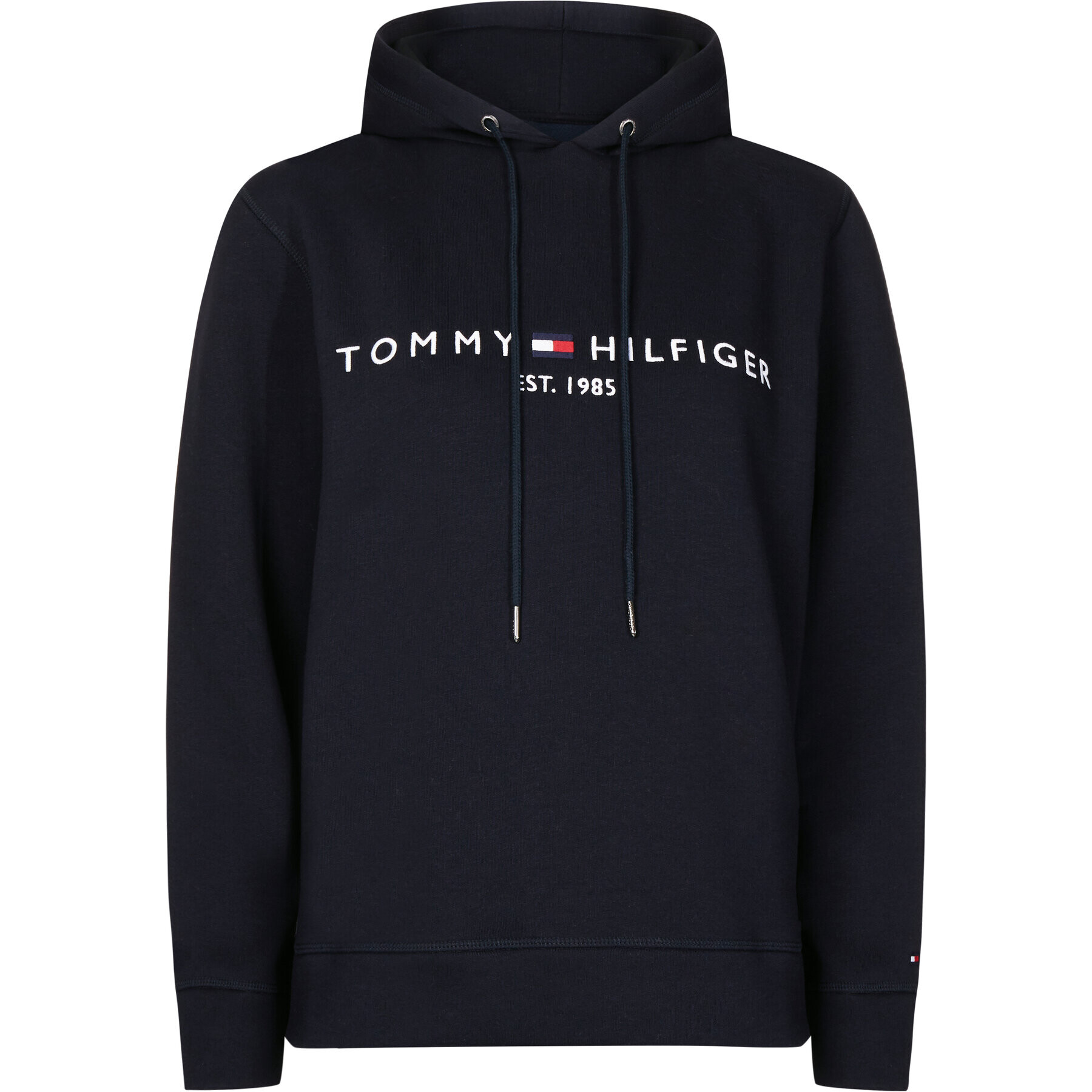 Tommy Hilfiger Mikina Ess WW0WW26410 Tmavomodrá Regular Fit - Pepit.cz