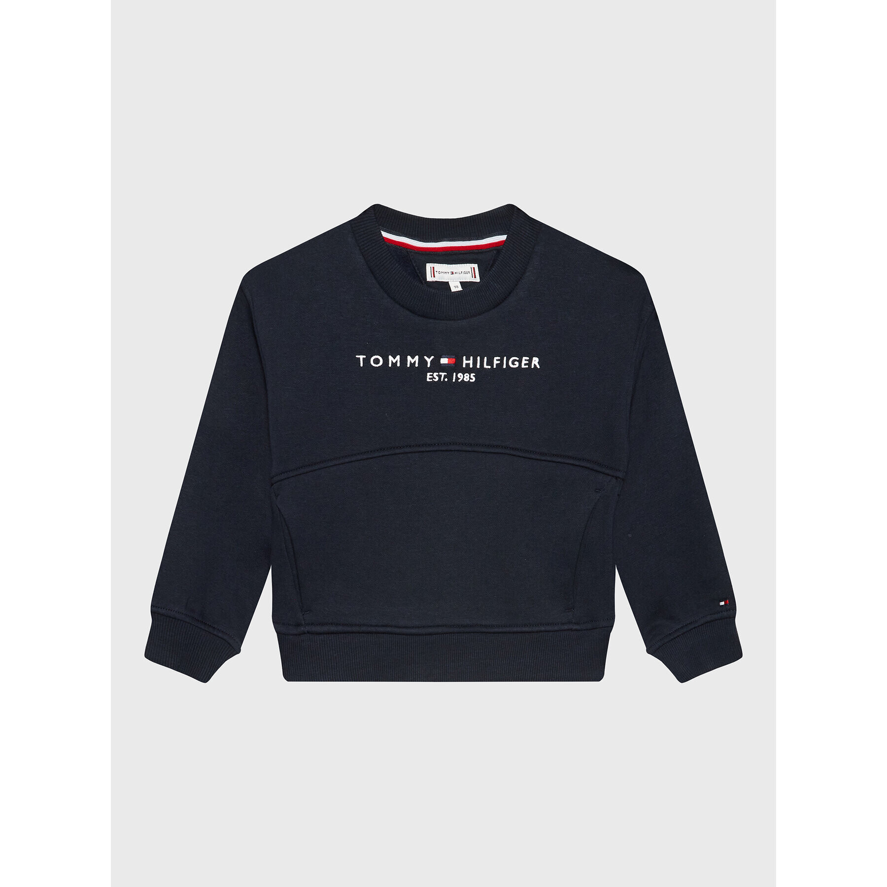 Tommy Hilfiger Mikina Essential KG0KG06651 D Tmavomodrá Regular Fit - Pepit.cz