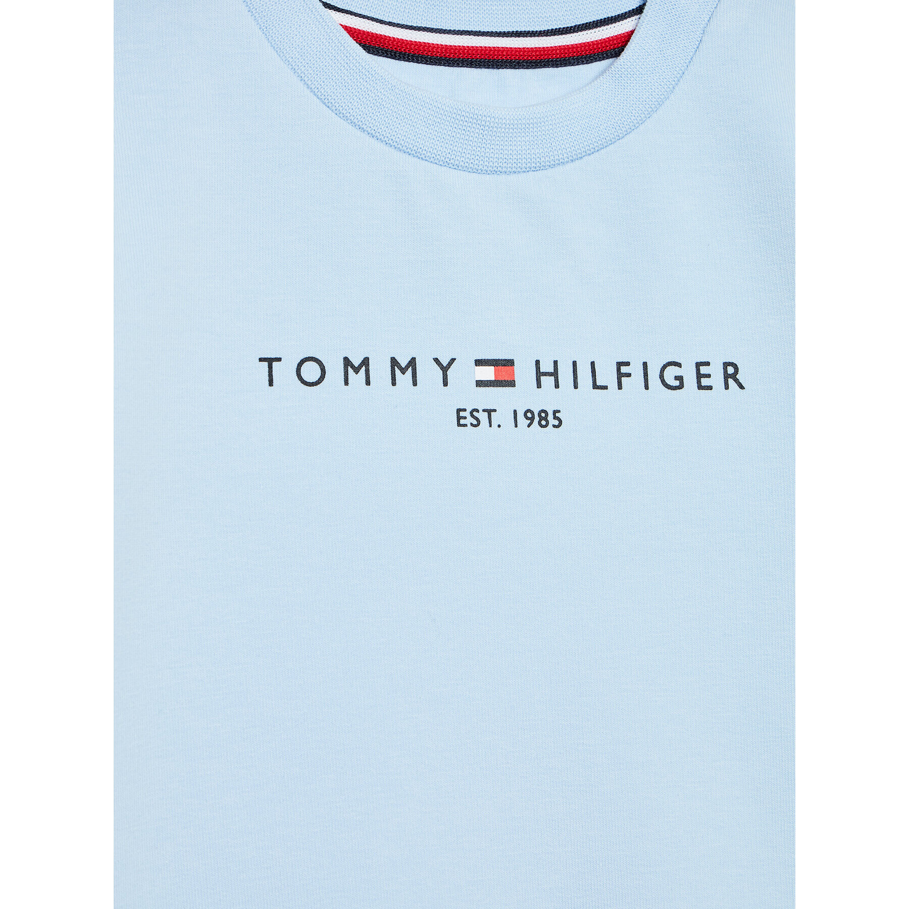 Tommy Hilfiger Mikina Essential KN0KN01279 Modrá Regular Fit - Pepit.cz