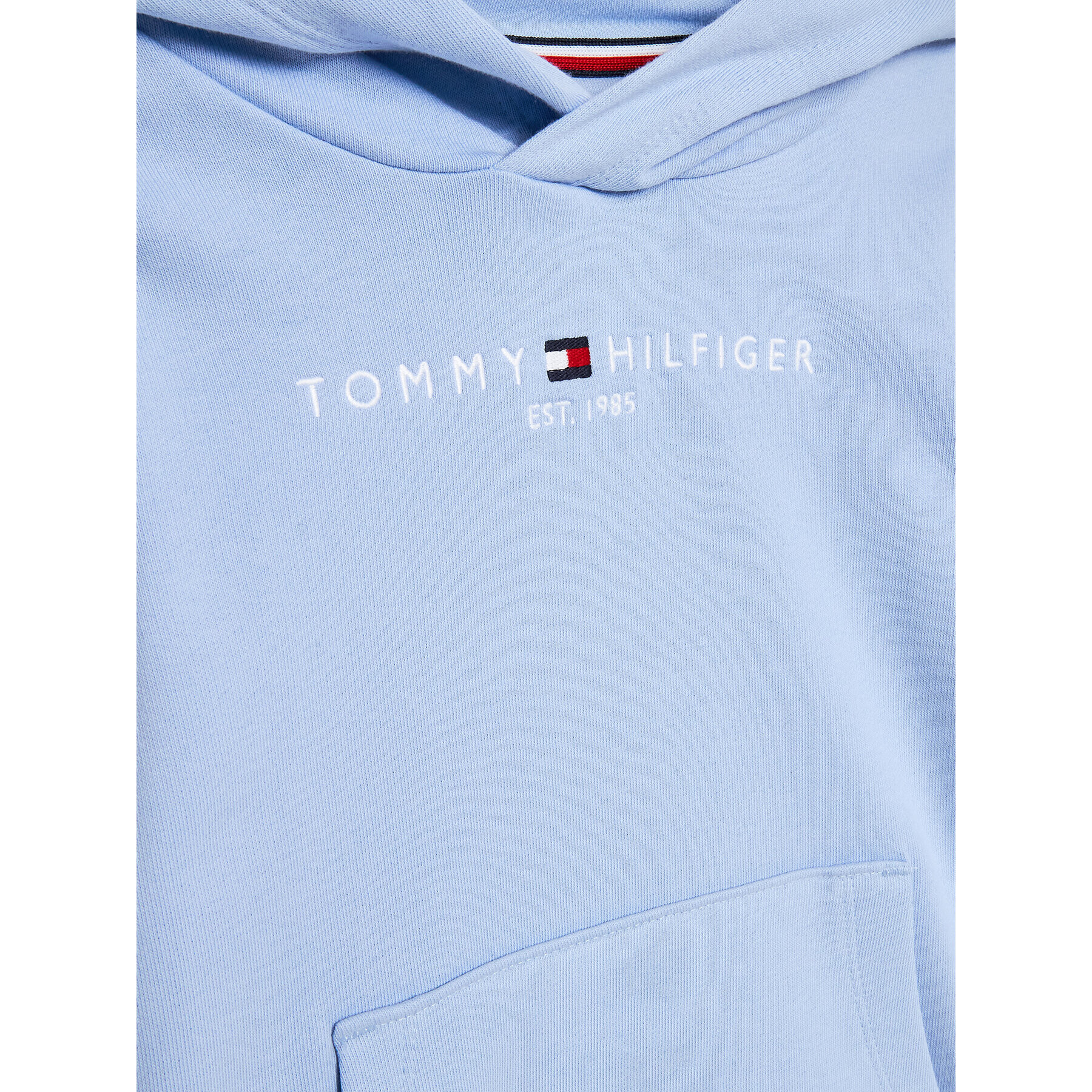 Tommy Hilfiger Mikina Essential KS0KS00205 D Modrá Regular Fit - Pepit.cz