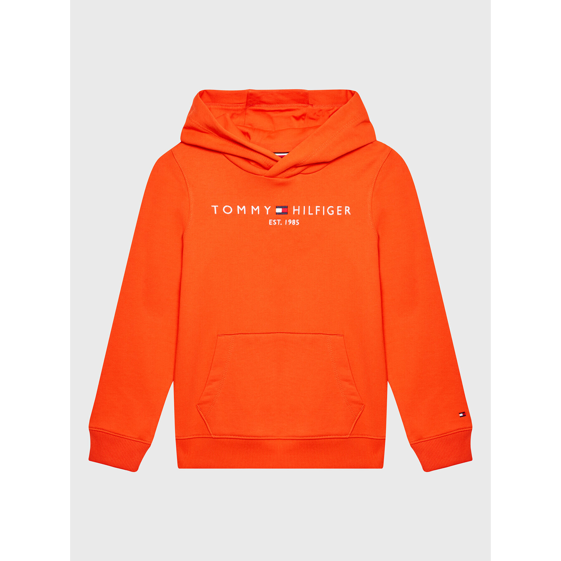 Tommy Hilfiger Mikina Essential KS0KS00205 M Oranžová Regular Fit - Pepit.cz