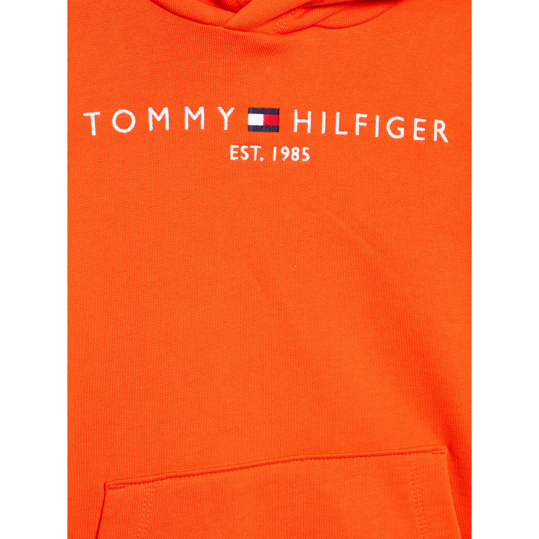 Tommy Hilfiger Mikina Essential KS0KS00205 M Oranžová Regular Fit - Pepit.cz