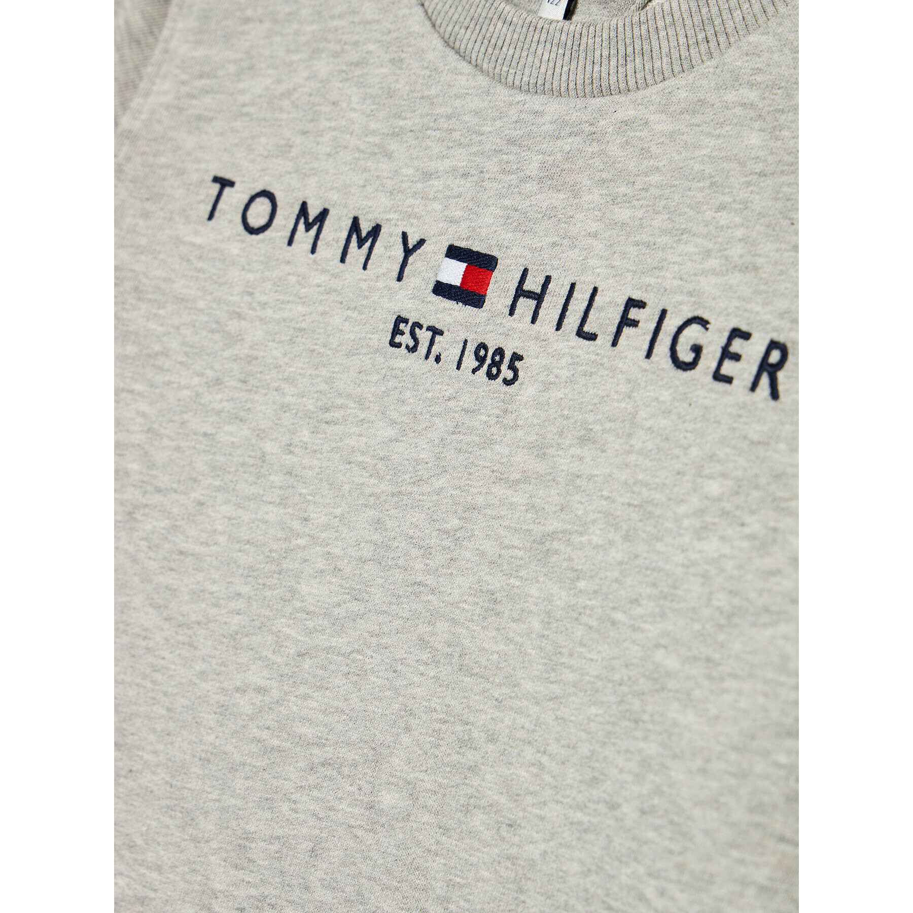 Tommy Hilfiger Mikina Essential KS0KS00212 Šedá Regular Fit - Pepit.cz