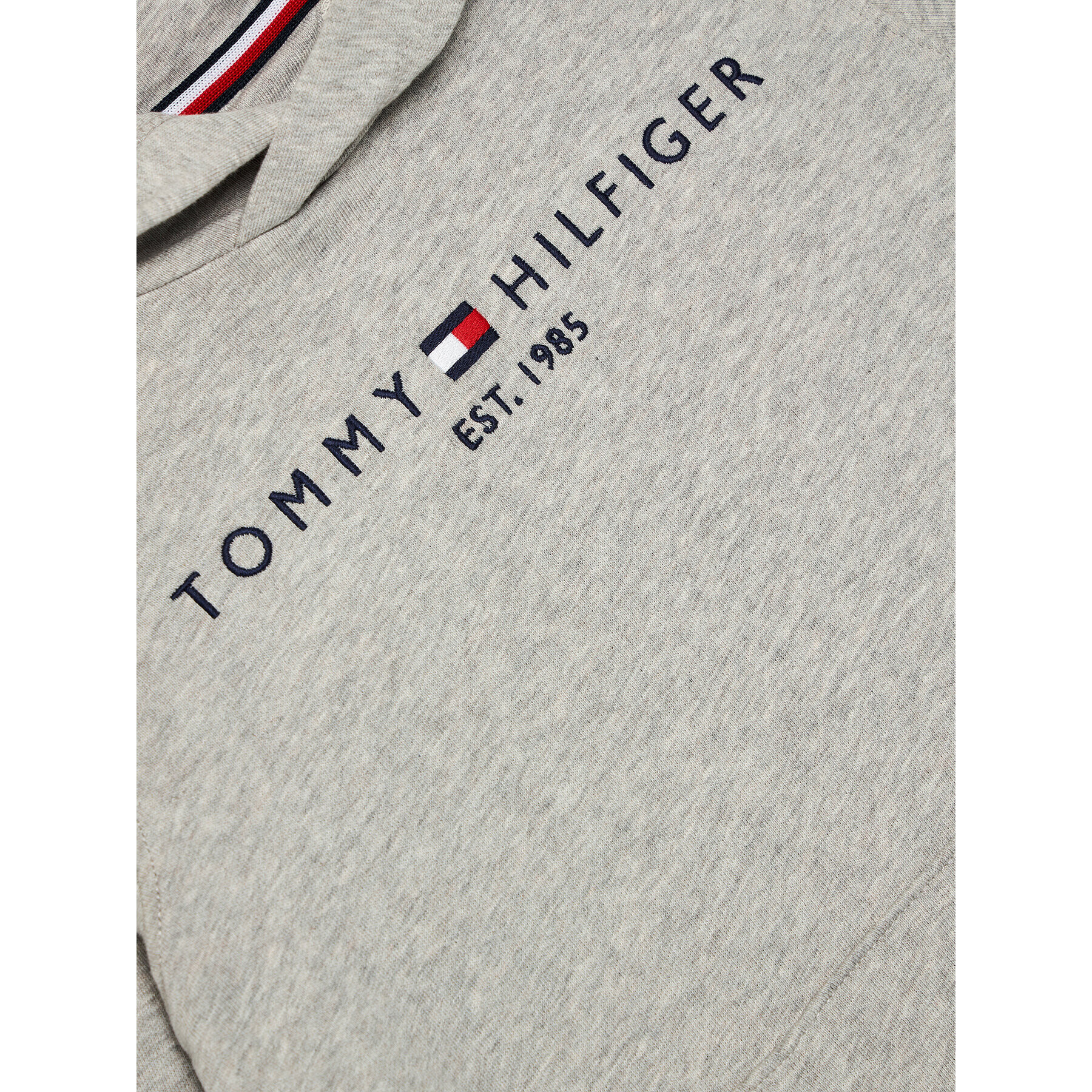 Tommy Hilfiger Mikina Essential KS0KS00213 Šedá Regular Fit - Pepit.cz