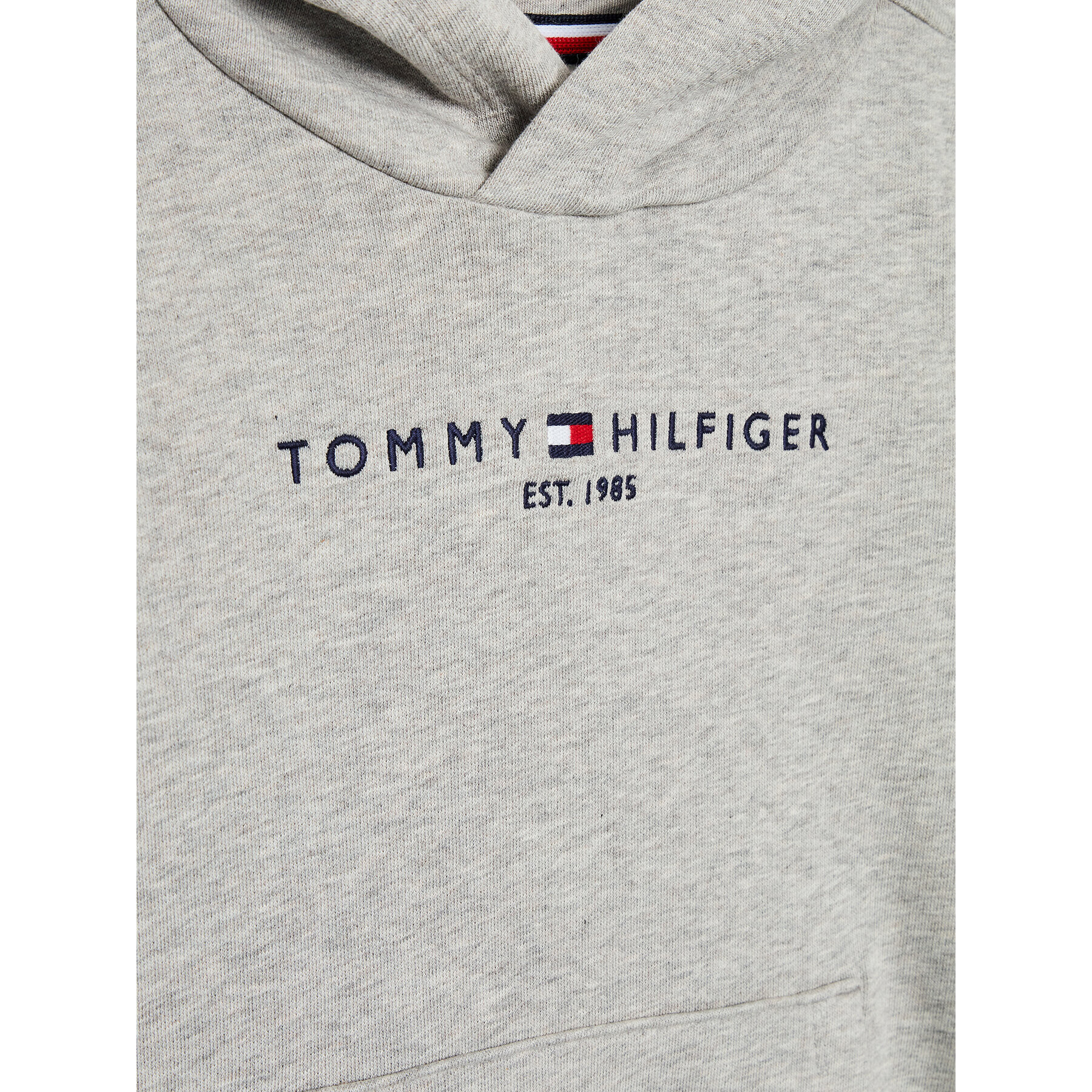 Tommy Hilfiger Mikina Essential KS0KS00213 Šedá Regular Fit - Pepit.cz