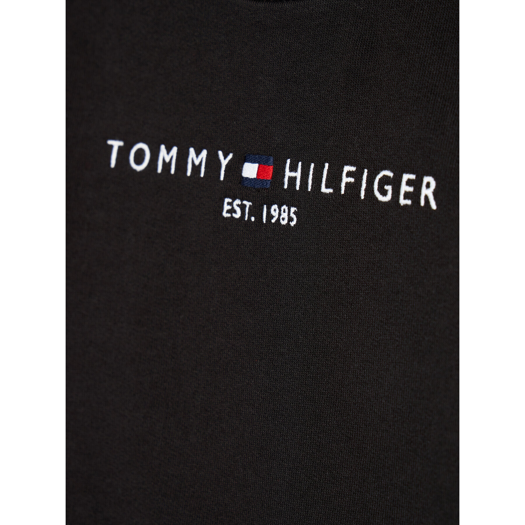 Tommy Hilfiger Mikina Essential Sweatshirt KS0KS00212 Černá Regular Fit - Pepit.cz