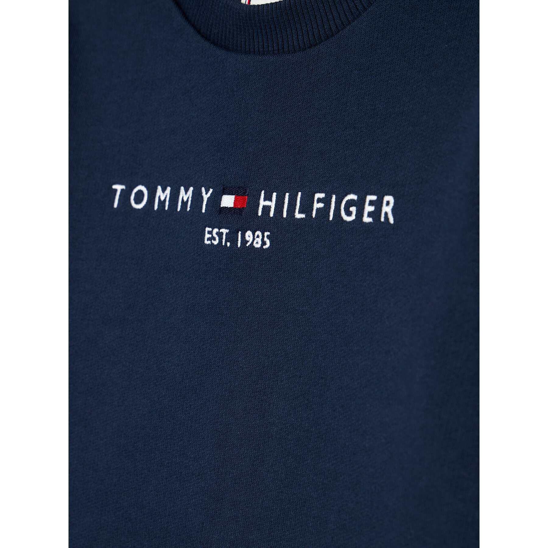 Tommy Hilfiger Mikina Essential Sweatshirt KS0KS00212 Tmavomodrá Regular Fit - Pepit.cz