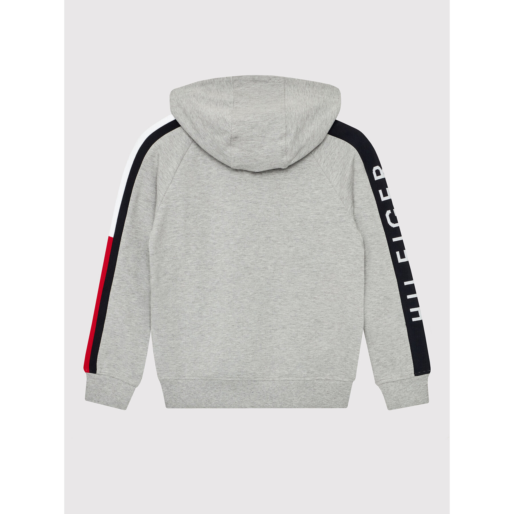 Tommy Hilfiger Mikina Flag KB0KB07651 Šedá Regular Fit - Pepit.cz