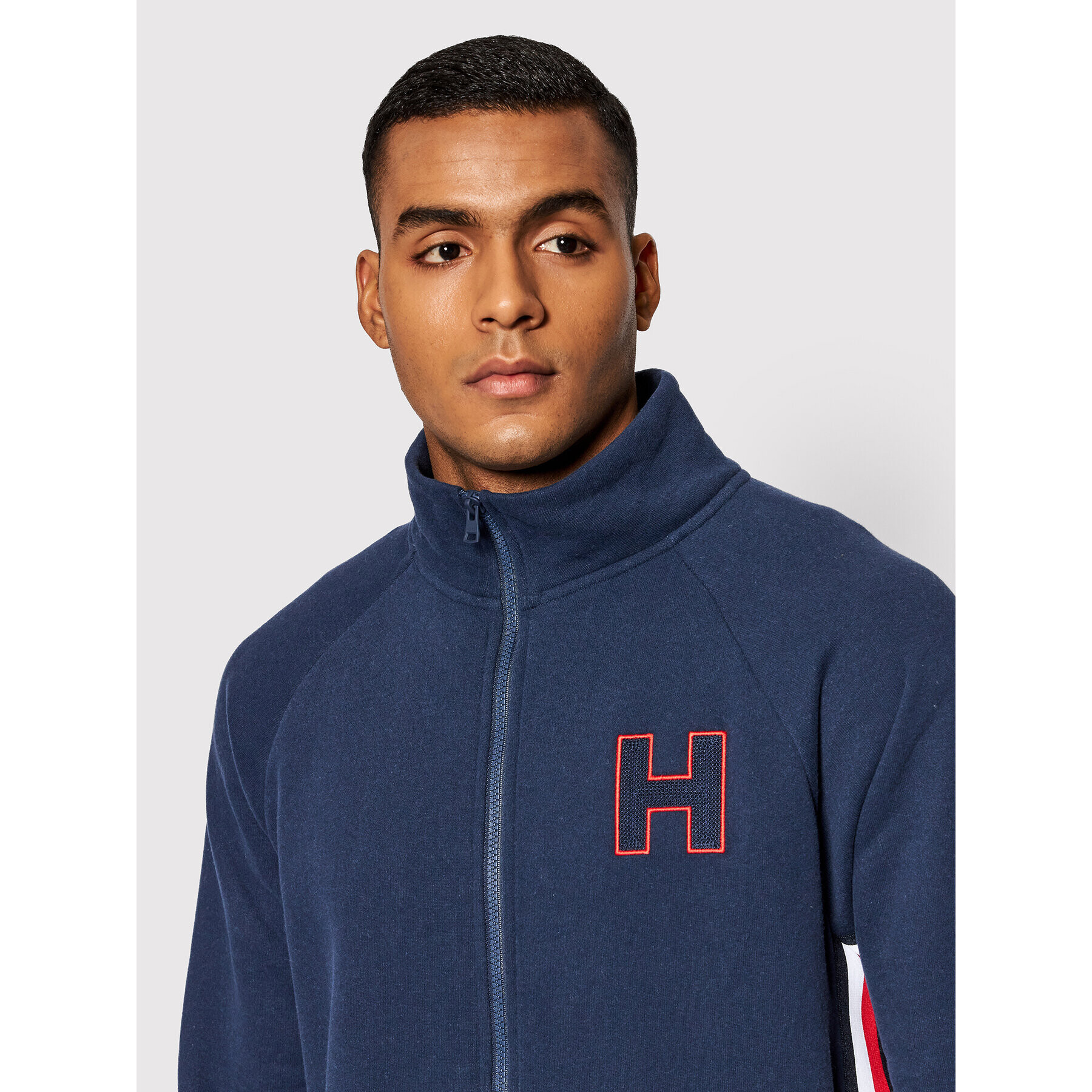 Tommy Hilfiger Mikina Fz Bomber UM0UM02369 Tmavomodrá Regular Fit - Pepit.cz