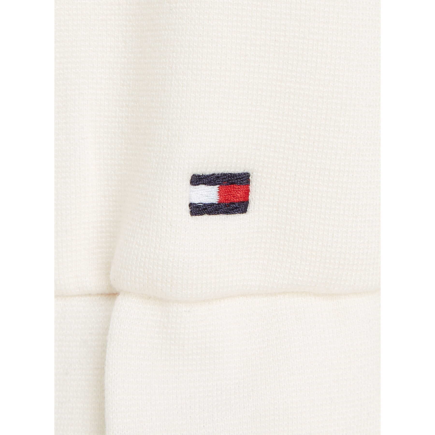 Tommy Hilfiger Mikina Global Stripe KG0KG07374 D Écru Regular Fit - Pepit.cz