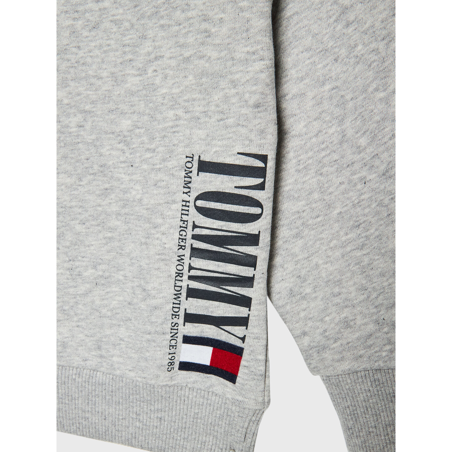 Tommy Hilfiger Mikina Graphic KB0KB07772 D Šedá Regular Fit - Pepit.cz