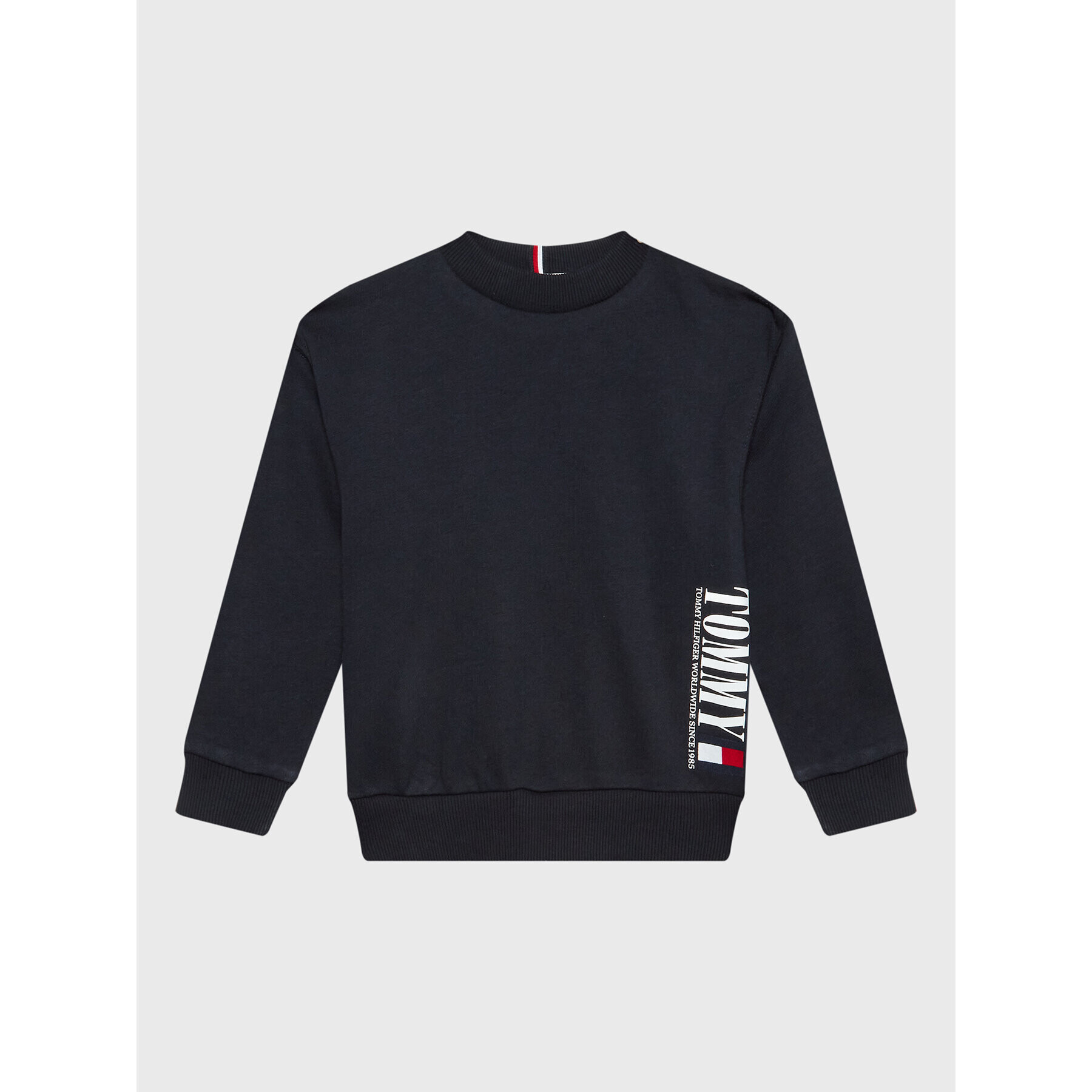 Tommy Hilfiger Mikina Graphic KB0KB07772 M Tmavomodrá Regular Fit - Pepit.cz