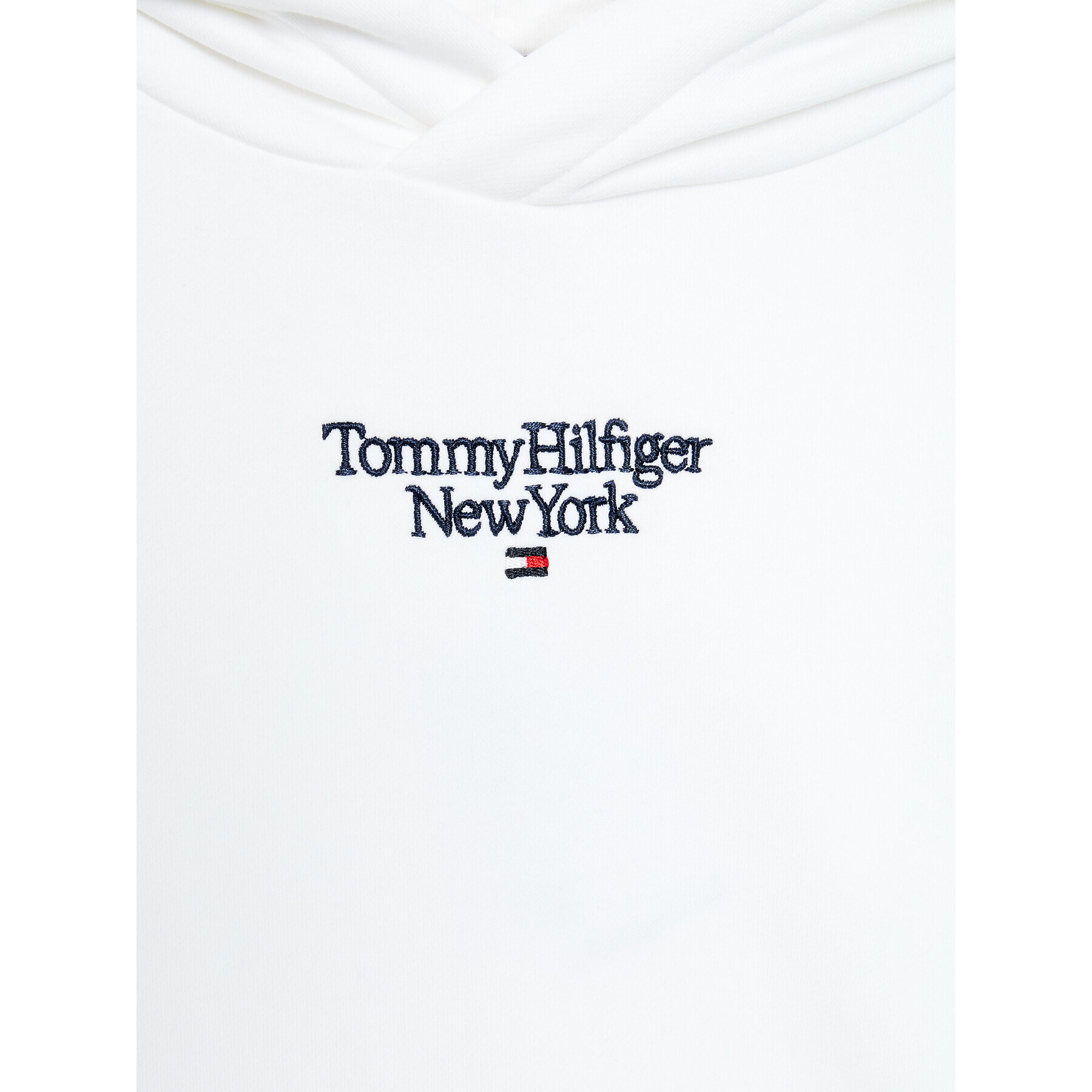 Tommy Hilfiger Mikina Graphic KG0KG07046 D Bílá Regular Fit - Pepit.cz