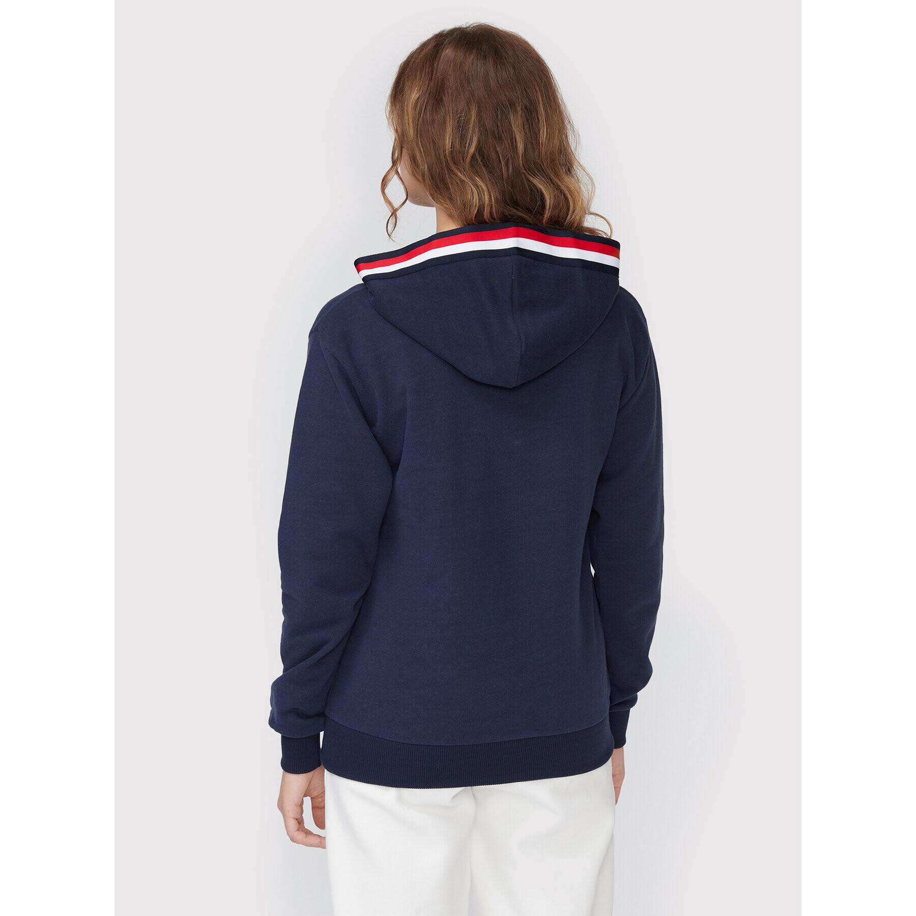 Tommy Hilfiger Mikina Hw Knit UW0UW03592 Tmavomodrá Regular Fit - Pepit.cz