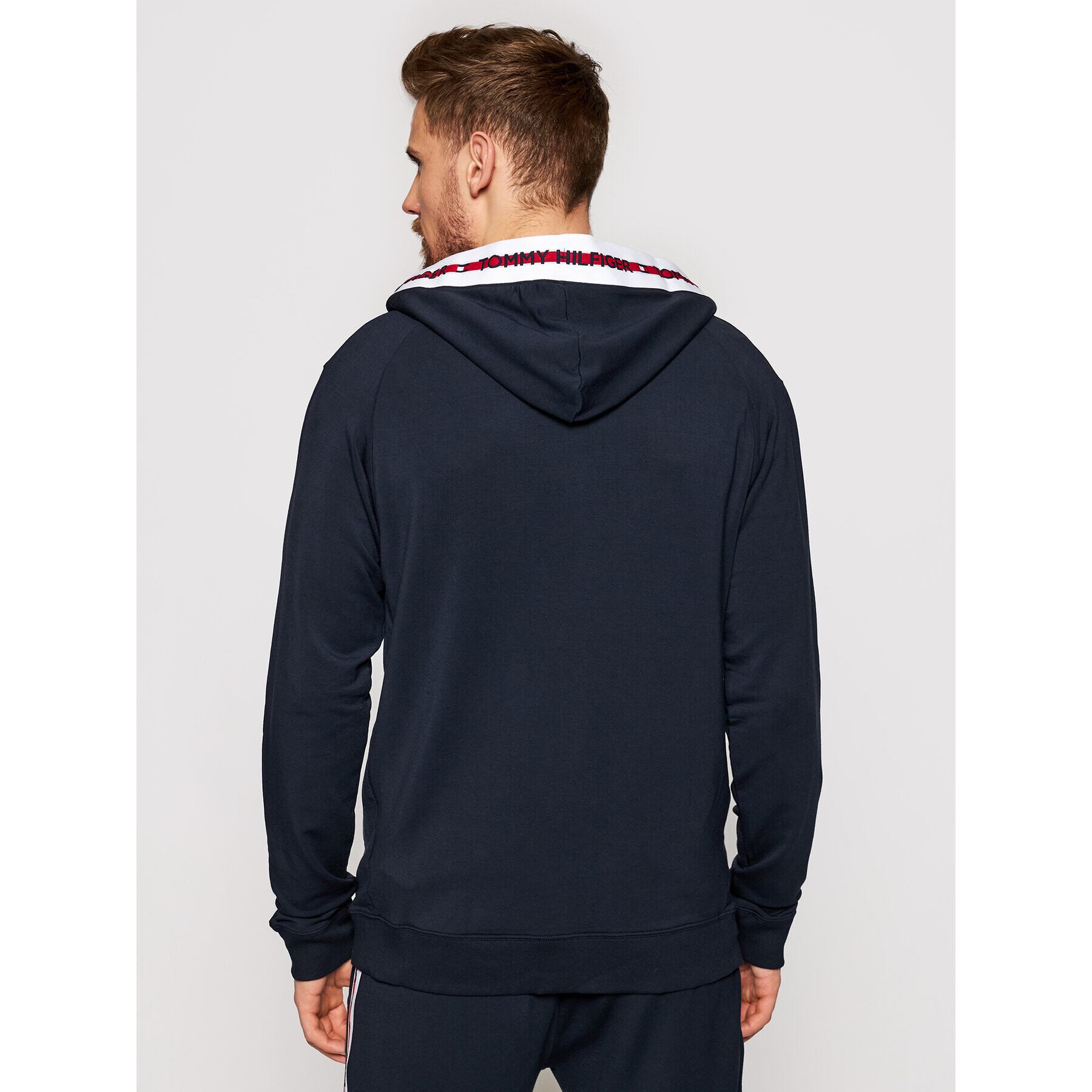 Tommy Hilfiger Mikina Hwk UM0UM01929 Tmavomodrá Regular Fit - Pepit.cz