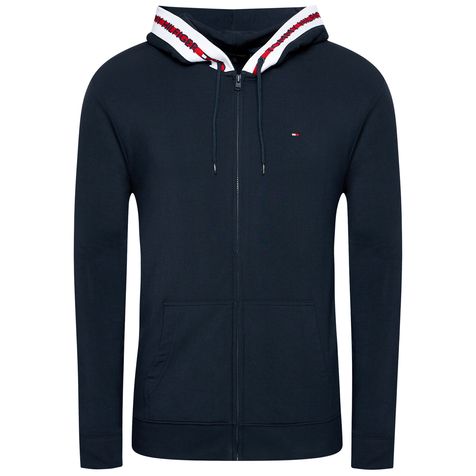 Tommy Hilfiger Mikina Hwk UM0UM01929 Tmavomodrá Regular Fit - Pepit.cz