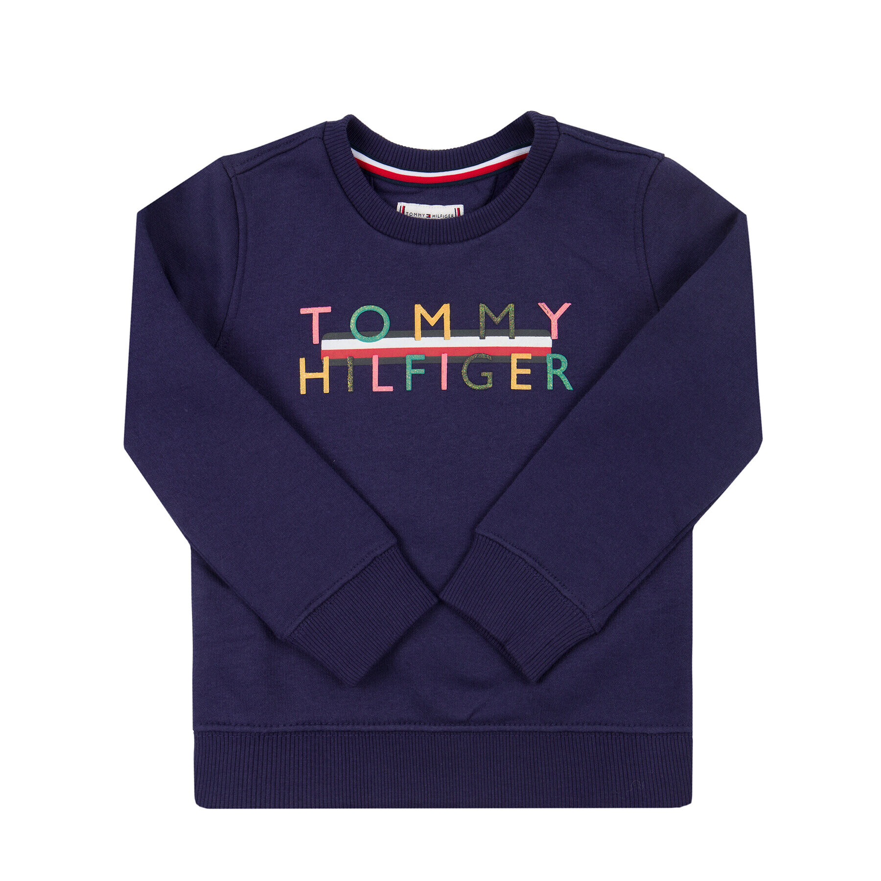 Tommy Hilfiger Mikina Iconic Logo KG0KG04834 Tmavomodrá Regular Fit - Pepit.cz