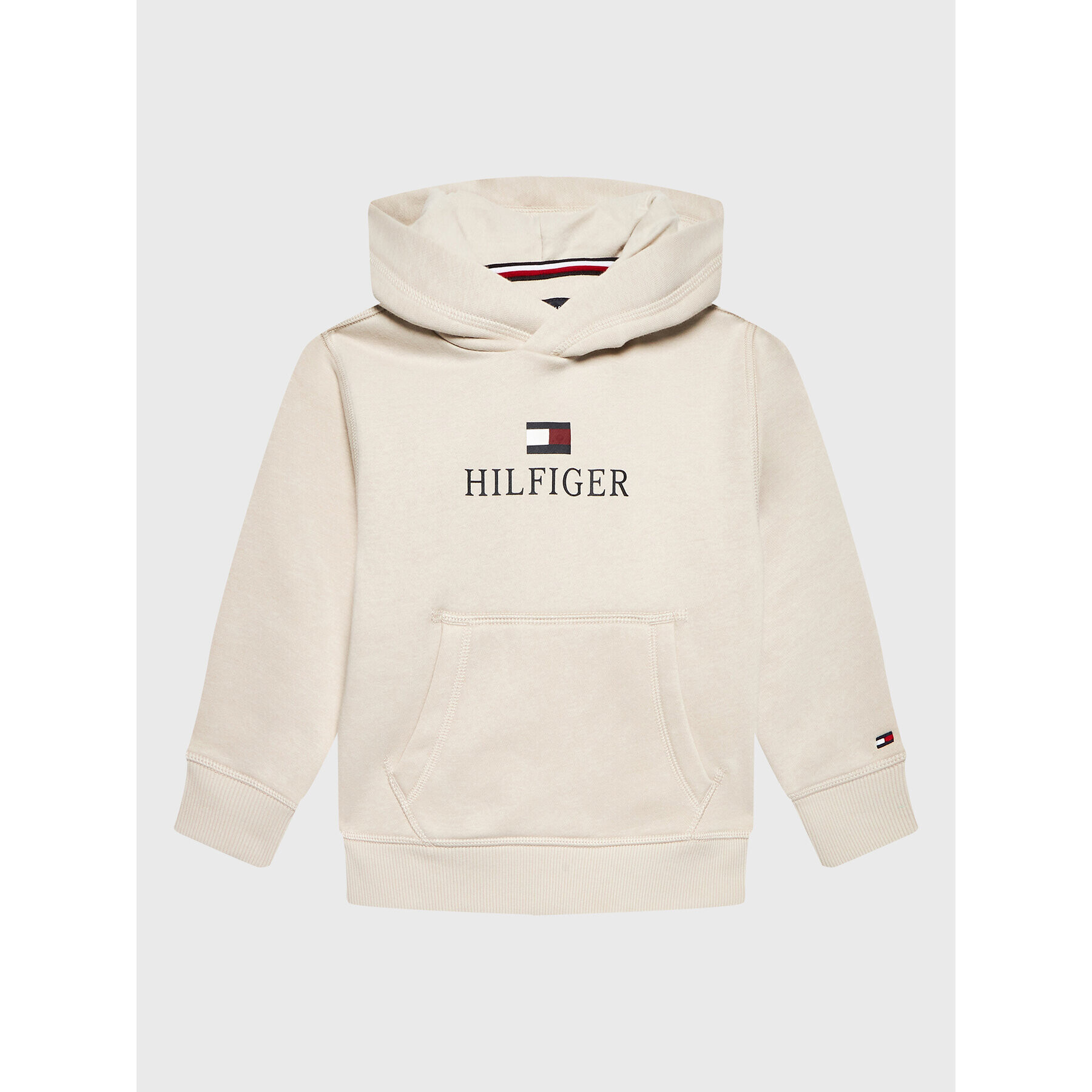 Tommy Hilfiger Mikina KB0KB07781 Béžová Regular Fit - Pepit.cz