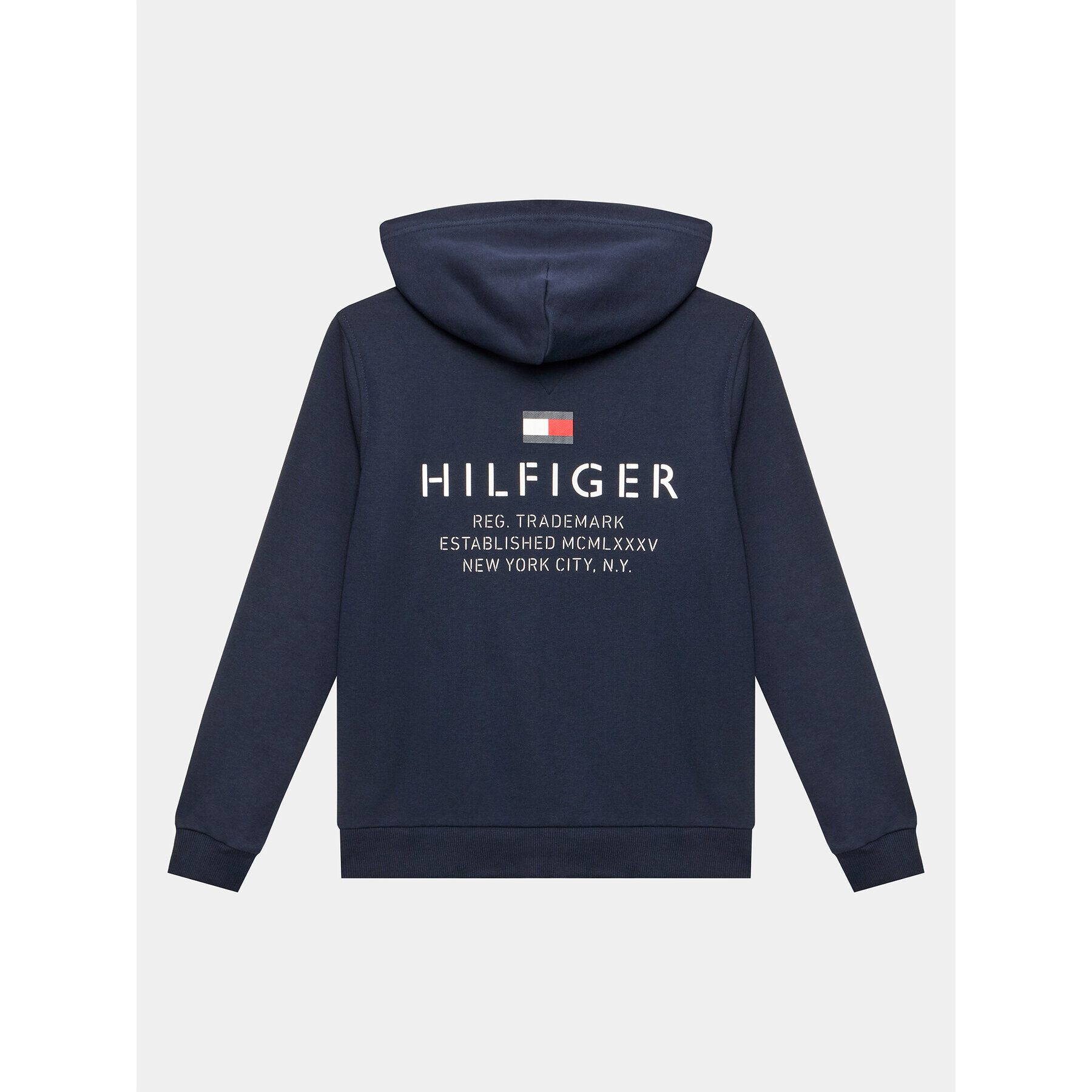 Tommy Hilfiger Mikina KB0KB08233 D Tmavomodrá Regular Fit - Pepit.cz