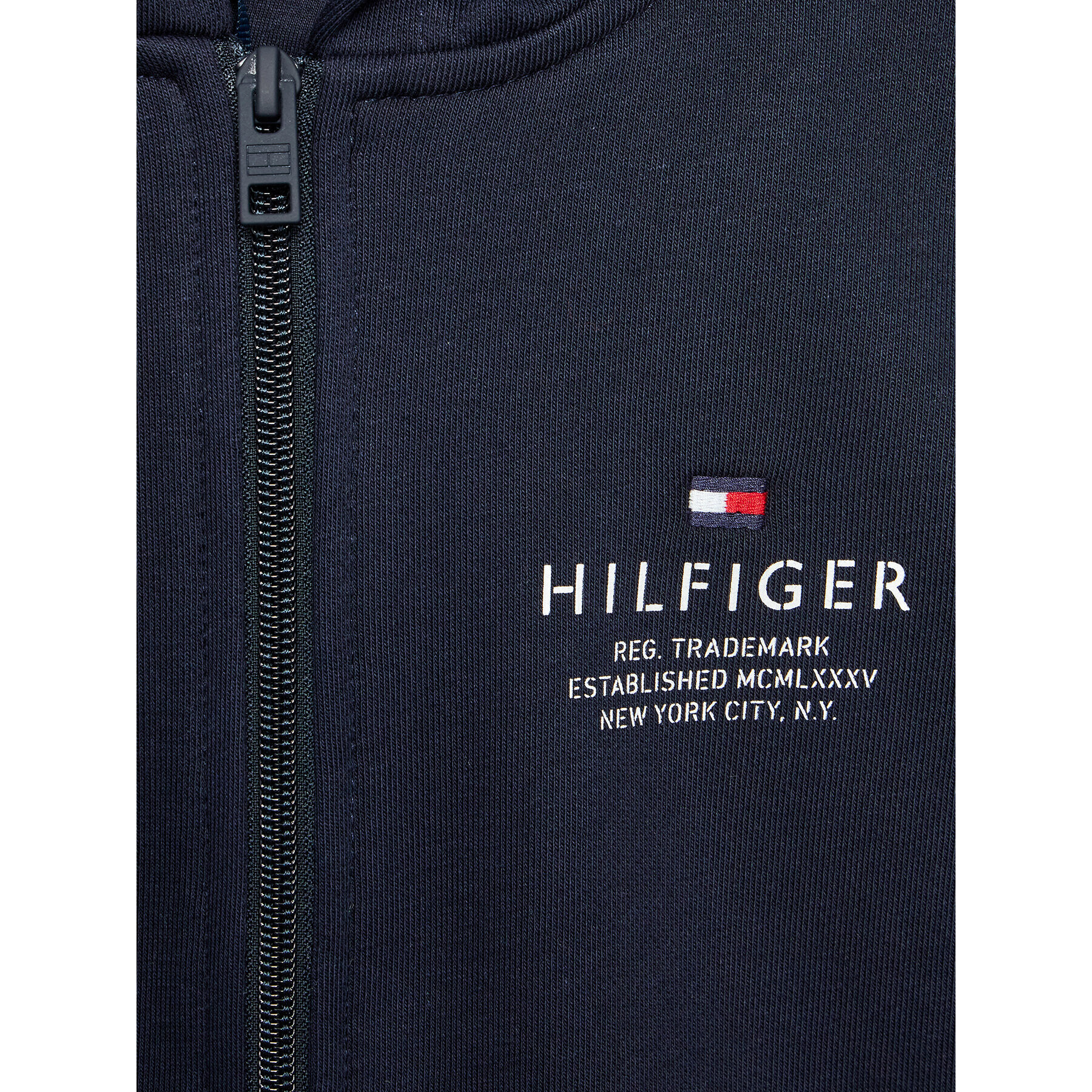 Tommy Hilfiger Mikina KB0KB08233 D Tmavomodrá Regular Fit - Pepit.cz