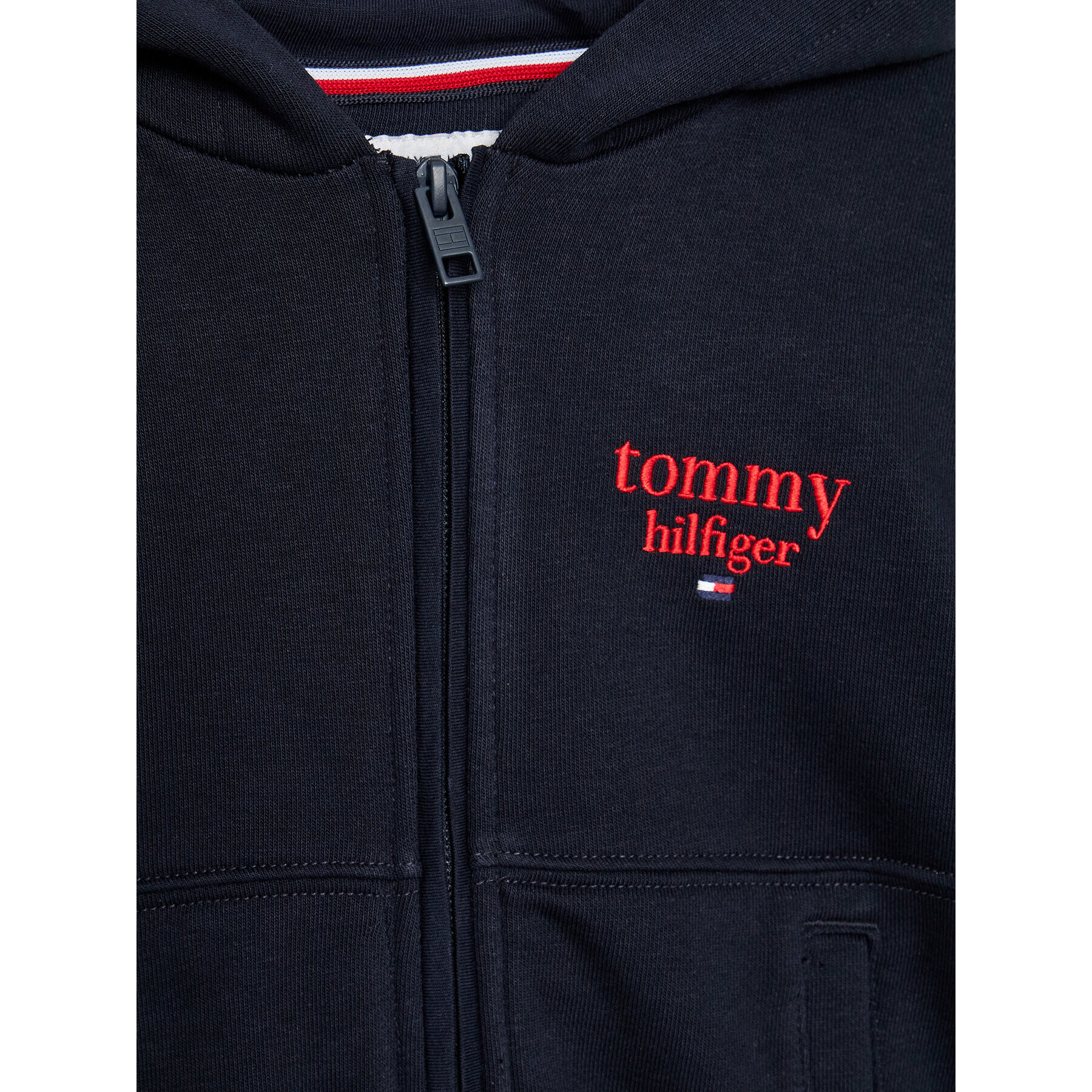 Tommy Hilfiger Mikina KG0KG06951 D Tmavomodrá Regular Fit - Pepit.cz