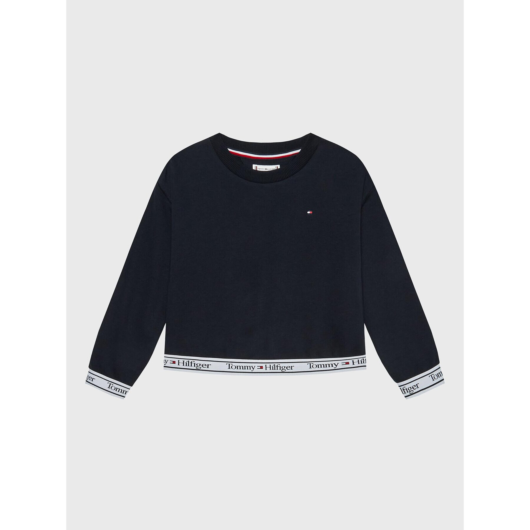 Tommy Hilfiger Mikina KG0KG07135 M Tmavomodrá Regular Fit - Pepit.cz