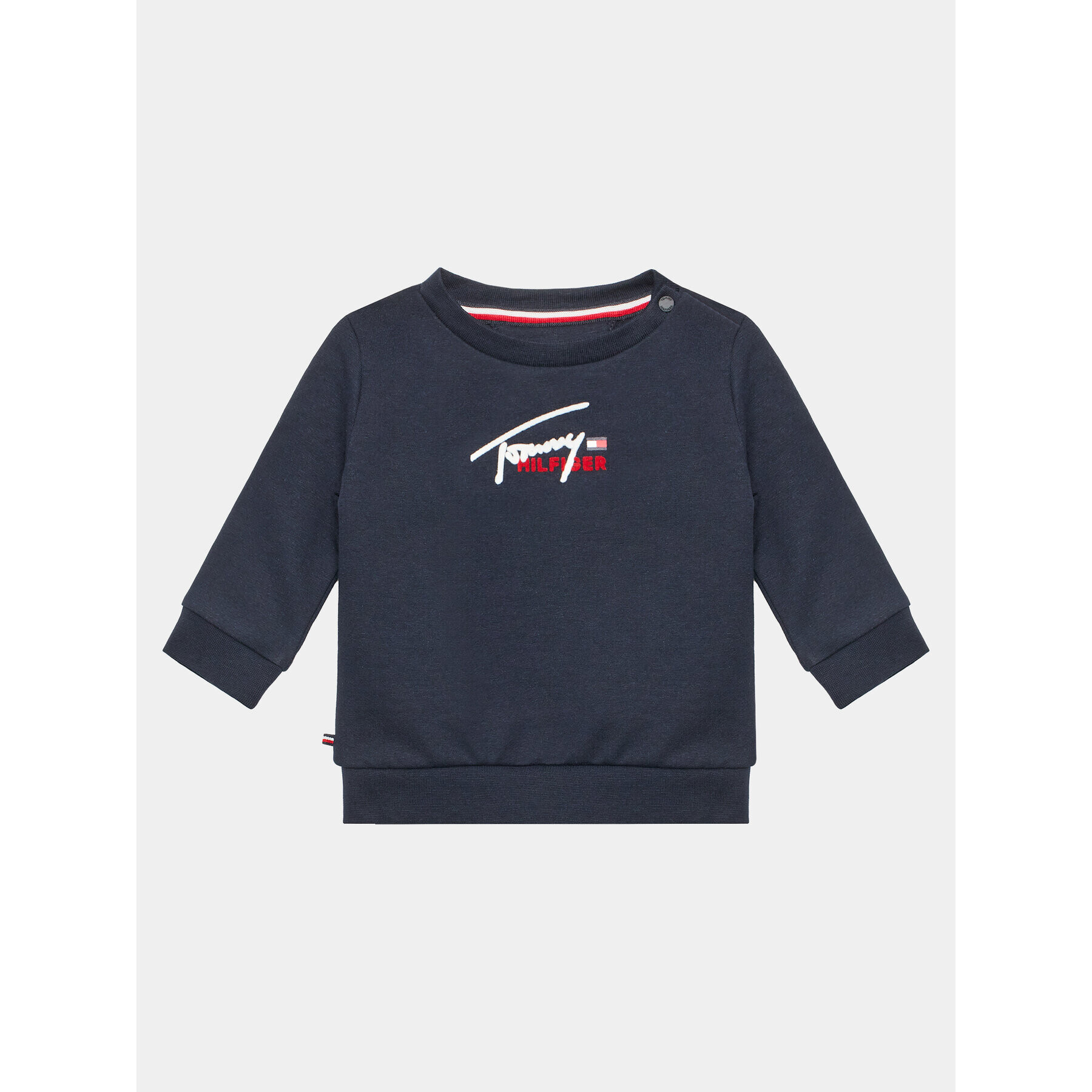 Tommy Hilfiger Mikina KN0KN01612 Tmavomodrá Regular Fit - Pepit.cz