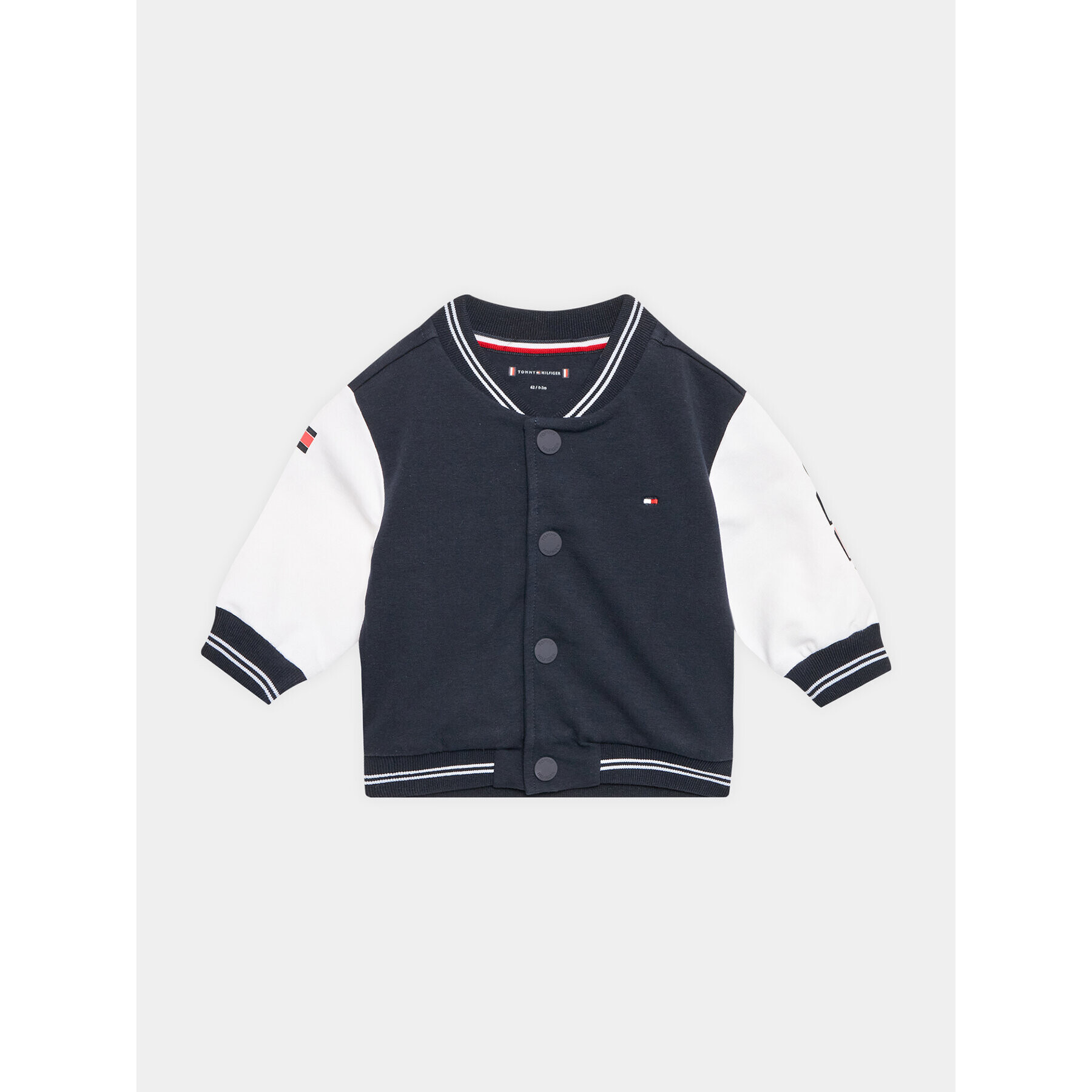 Tommy Hilfiger Bunda bomber KN0KN01614 Tmavomodrá Regular Fit - Pepit.cz