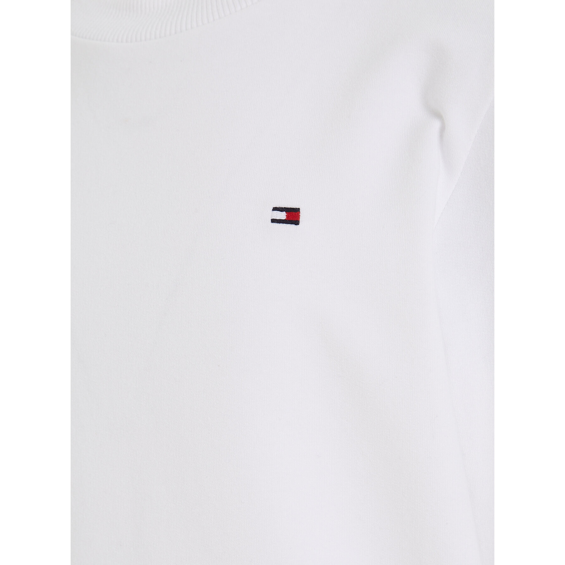 Tommy Hilfiger Mikina KS0KS00234 D Bílá Regular Fit - Pepit.cz