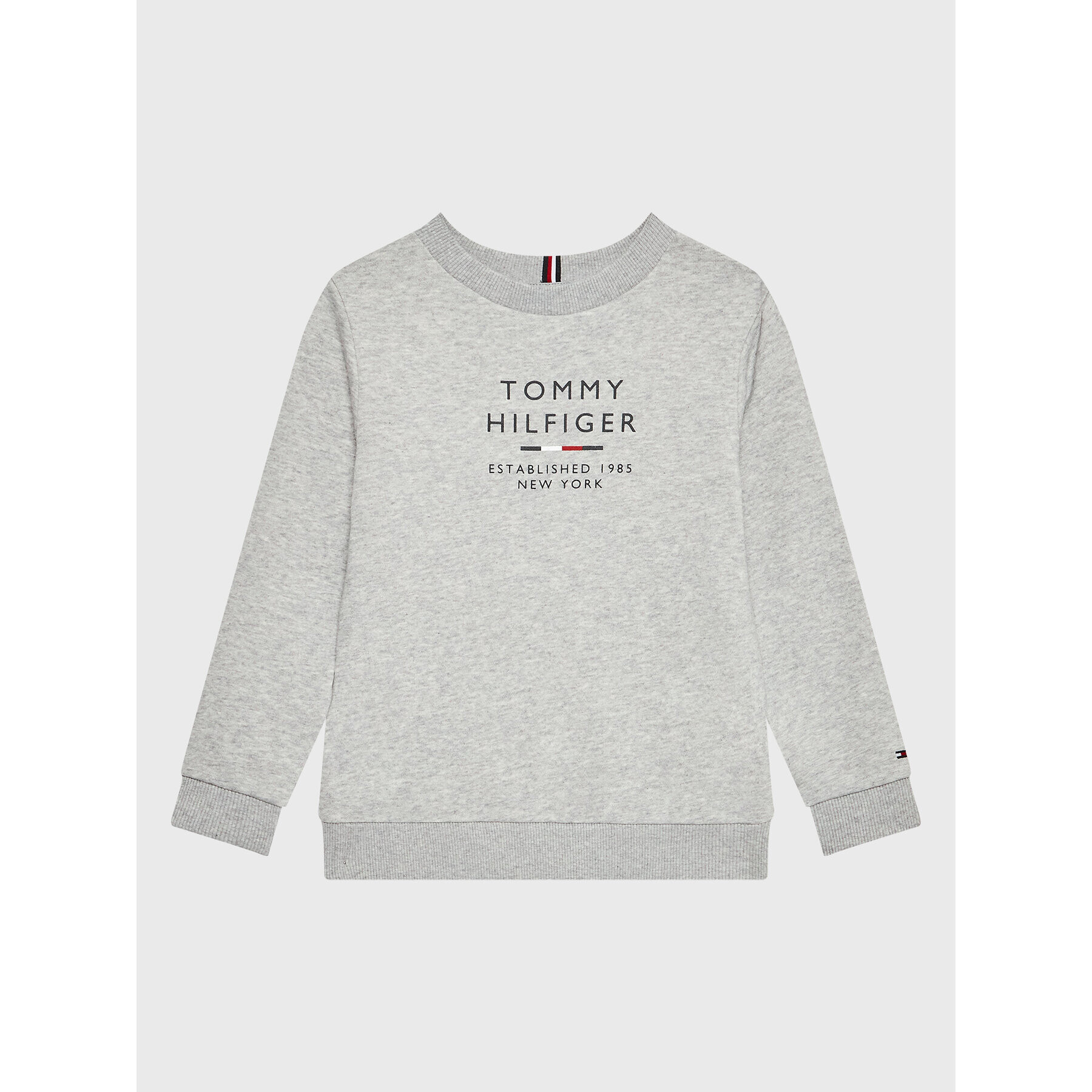 Tommy Hilfiger Mikina Logo KB0KB07960 D Šedá Regular Fit - Pepit.cz