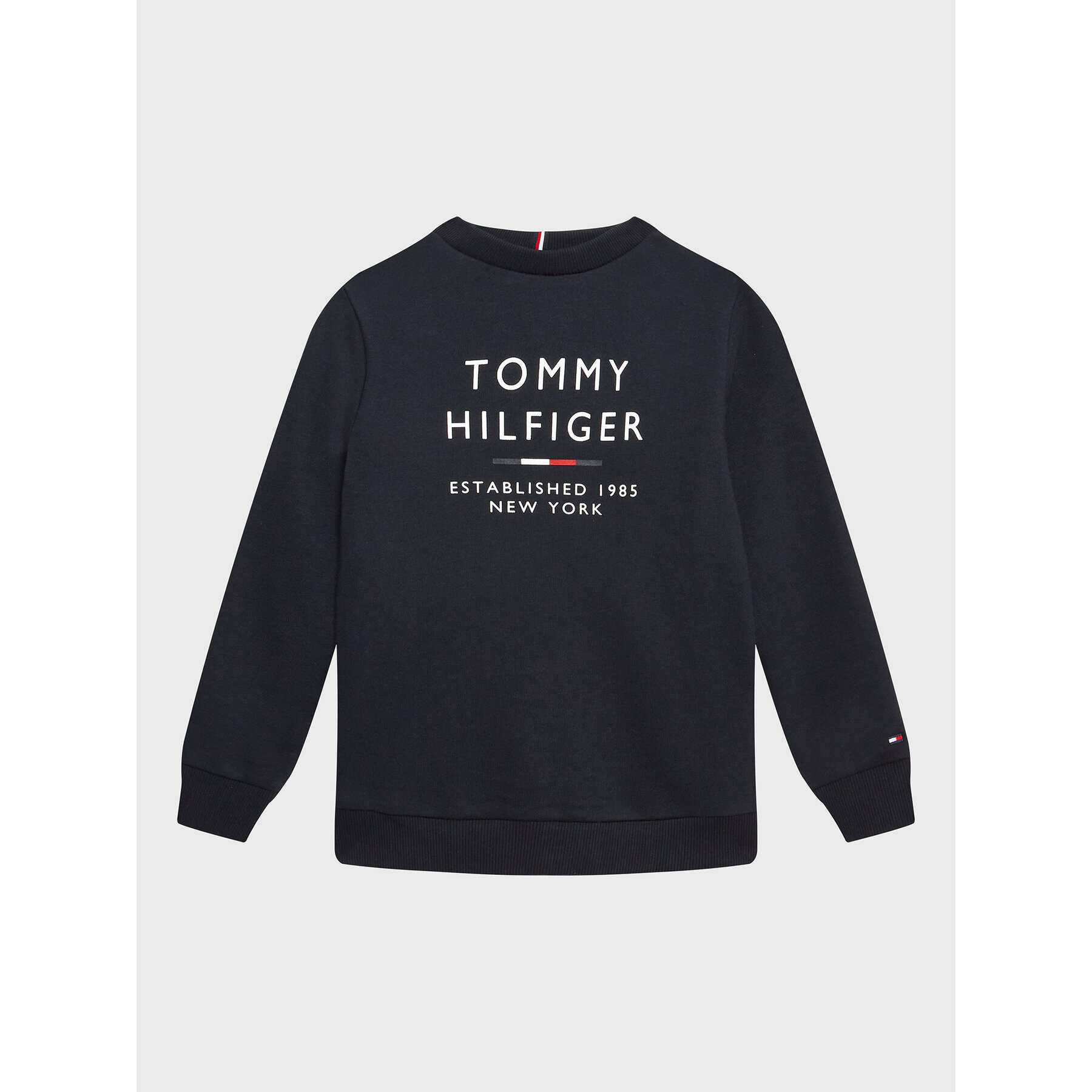 Tommy Hilfiger Mikina Logo KB0KB07960 D Tmavomodrá Regular Fit - Pepit.cz