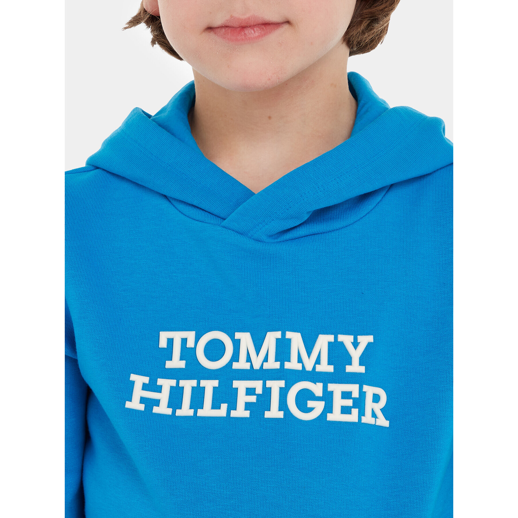 Tommy Hilfiger Mikina Logo KB0KB08500 M Modrá Regular Fit - Pepit.cz