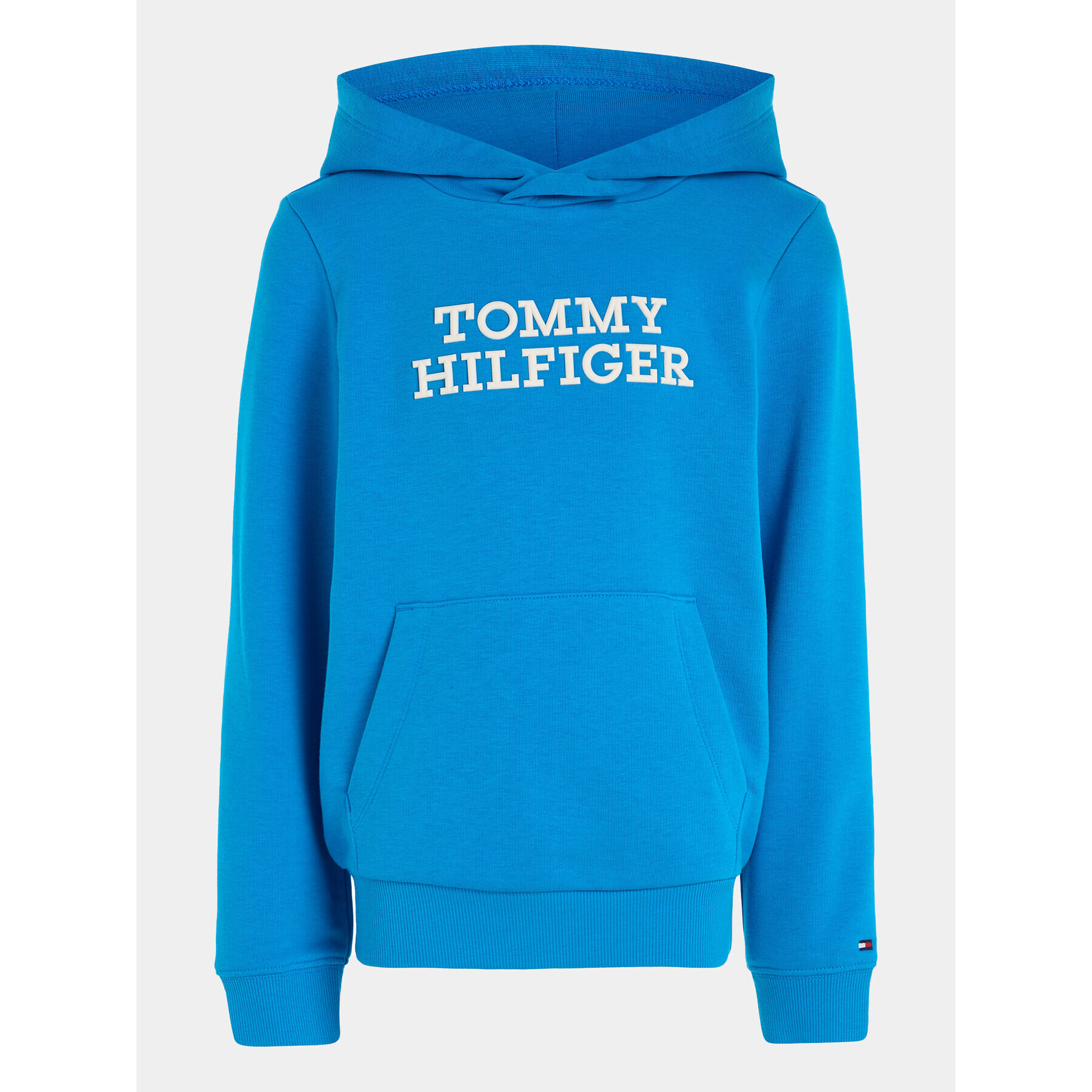 Tommy Hilfiger Mikina Logo KB0KB08500 M Modrá Regular Fit - Pepit.cz