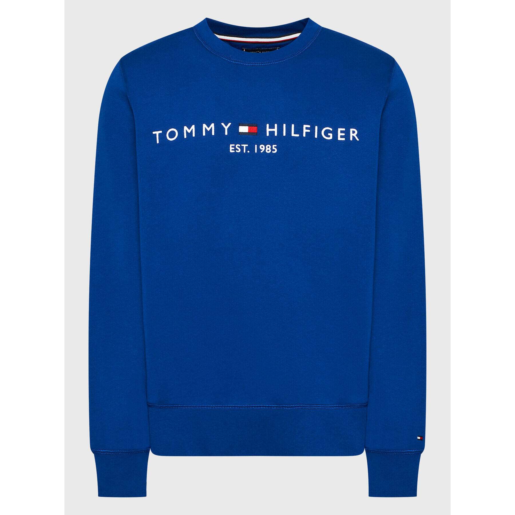 Tommy Hilfiger Mikina Logo MW0MW11596 Modrá Regular Fit - Pepit.cz