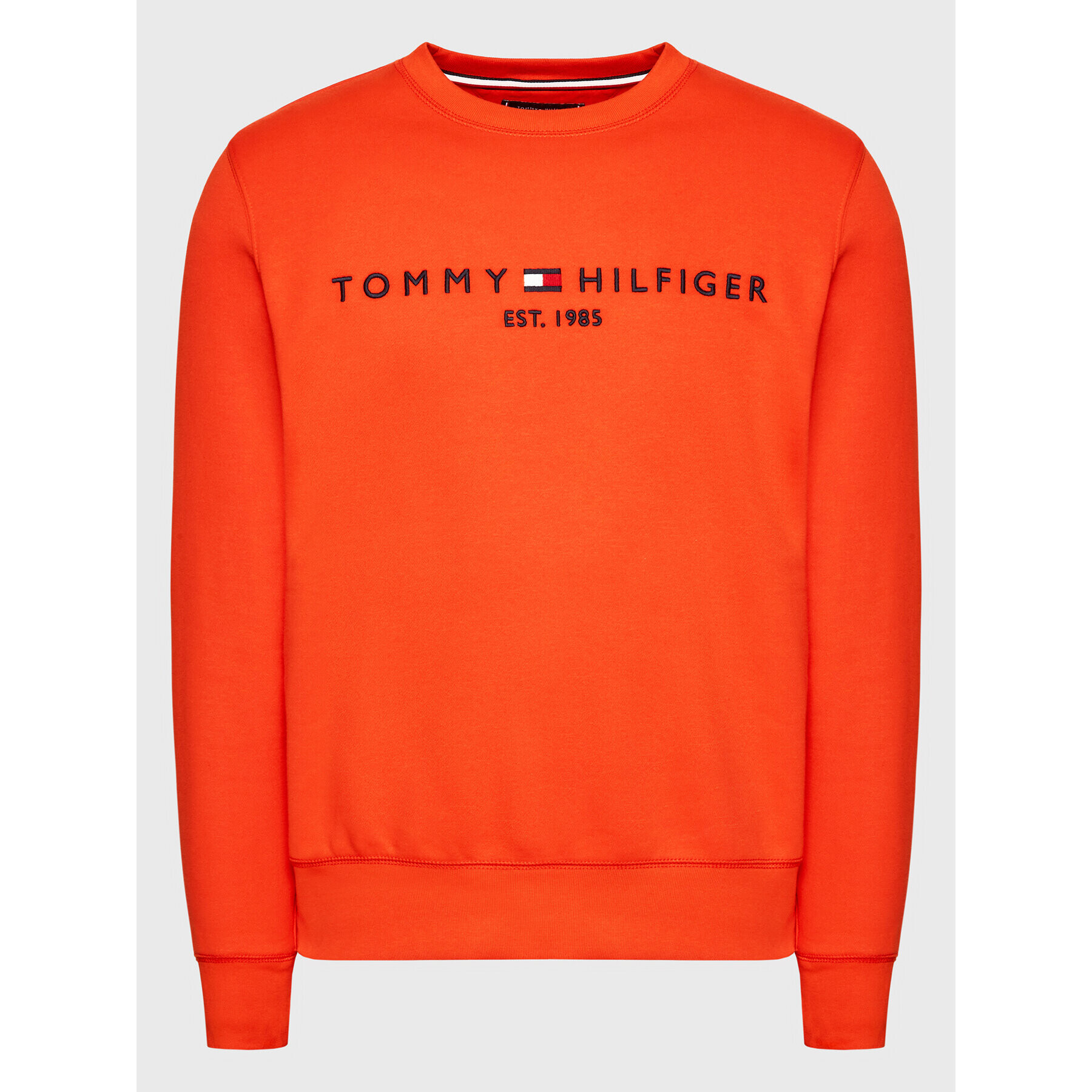 Tommy Hilfiger Mikina Logo MW0MW11596 Oranžová Regular Fit - Pepit.cz