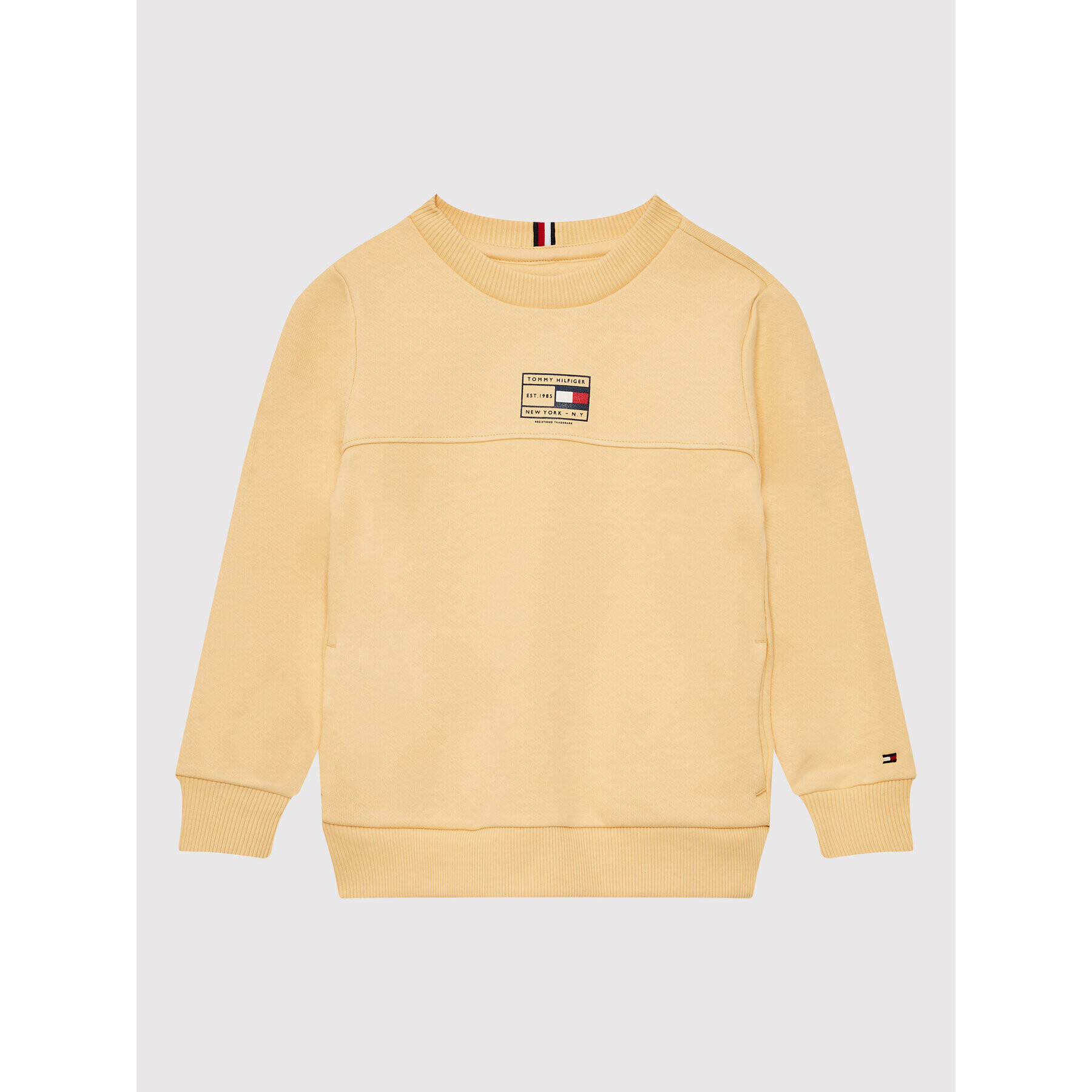 Tommy Hilfiger Mikina Natural Dye KB0KB07538 D Oranžová Relaxed Fit - Pepit.cz