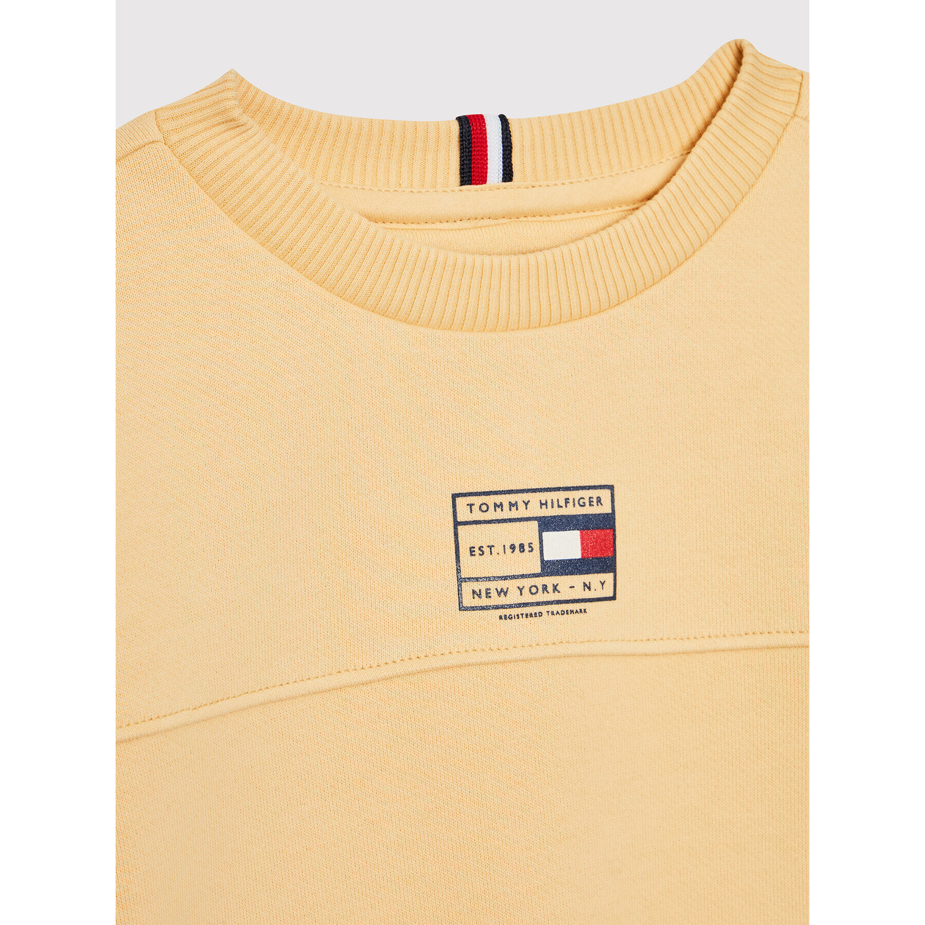 Tommy Hilfiger Mikina Natural Dye KB0KB07538 D Oranžová Relaxed Fit - Pepit.cz