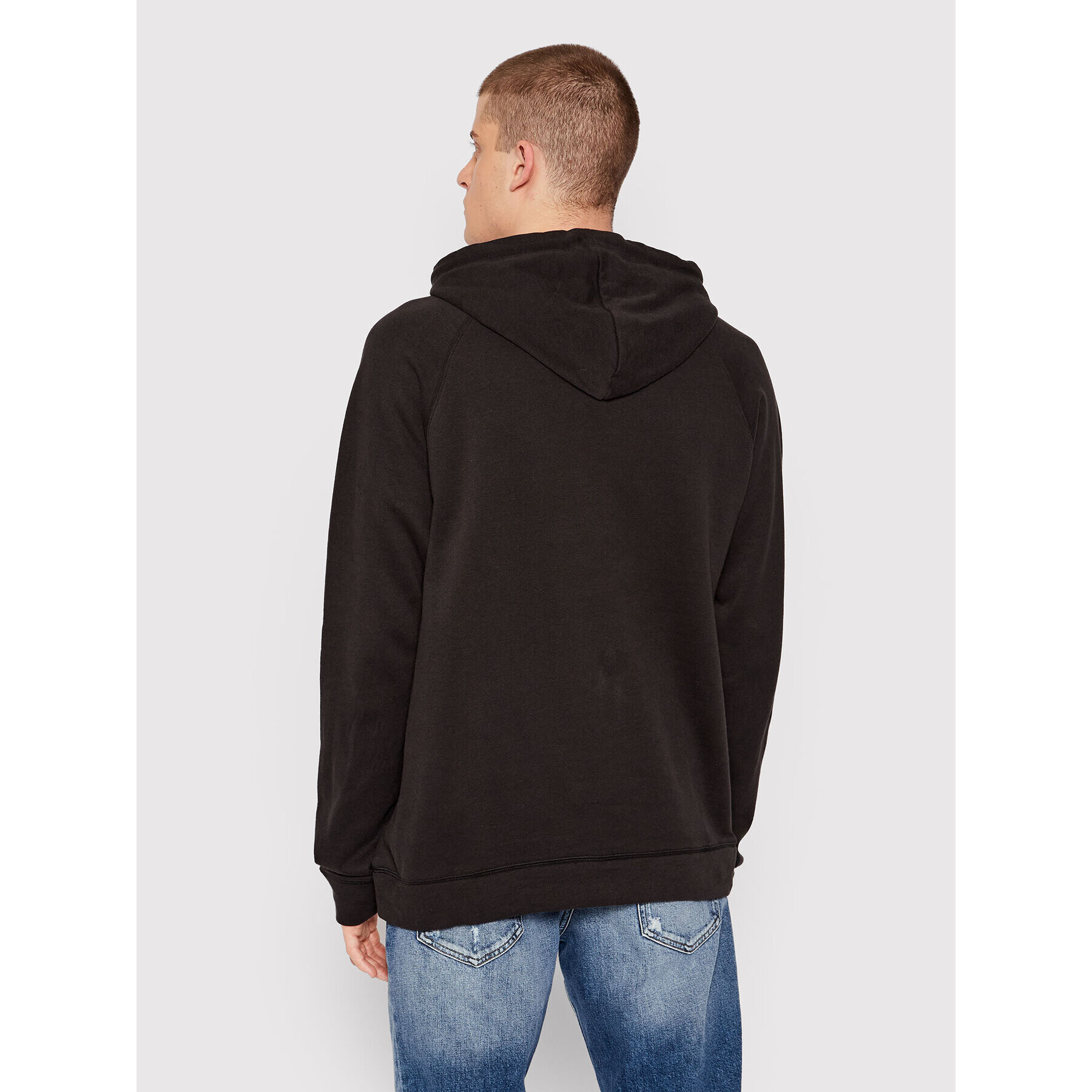 Tommy Hilfiger Mikina Oh Hoodie UM0UM02385 Černá Regular Fit - Pepit.cz