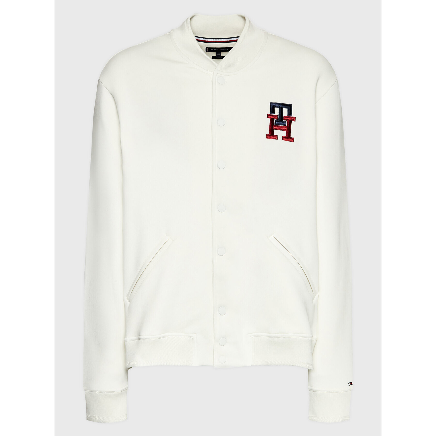 Tommy Hilfiger Mikina Pop Monogram MW0MW28211 Béžová Relaxed Fit - Pepit.cz