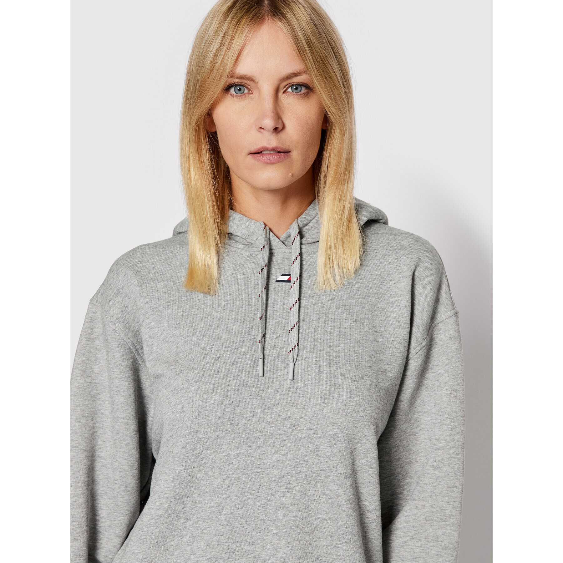 Tommy Hilfiger Mikina S10S101241 Šedá Relaxed Fit - Pepit.cz