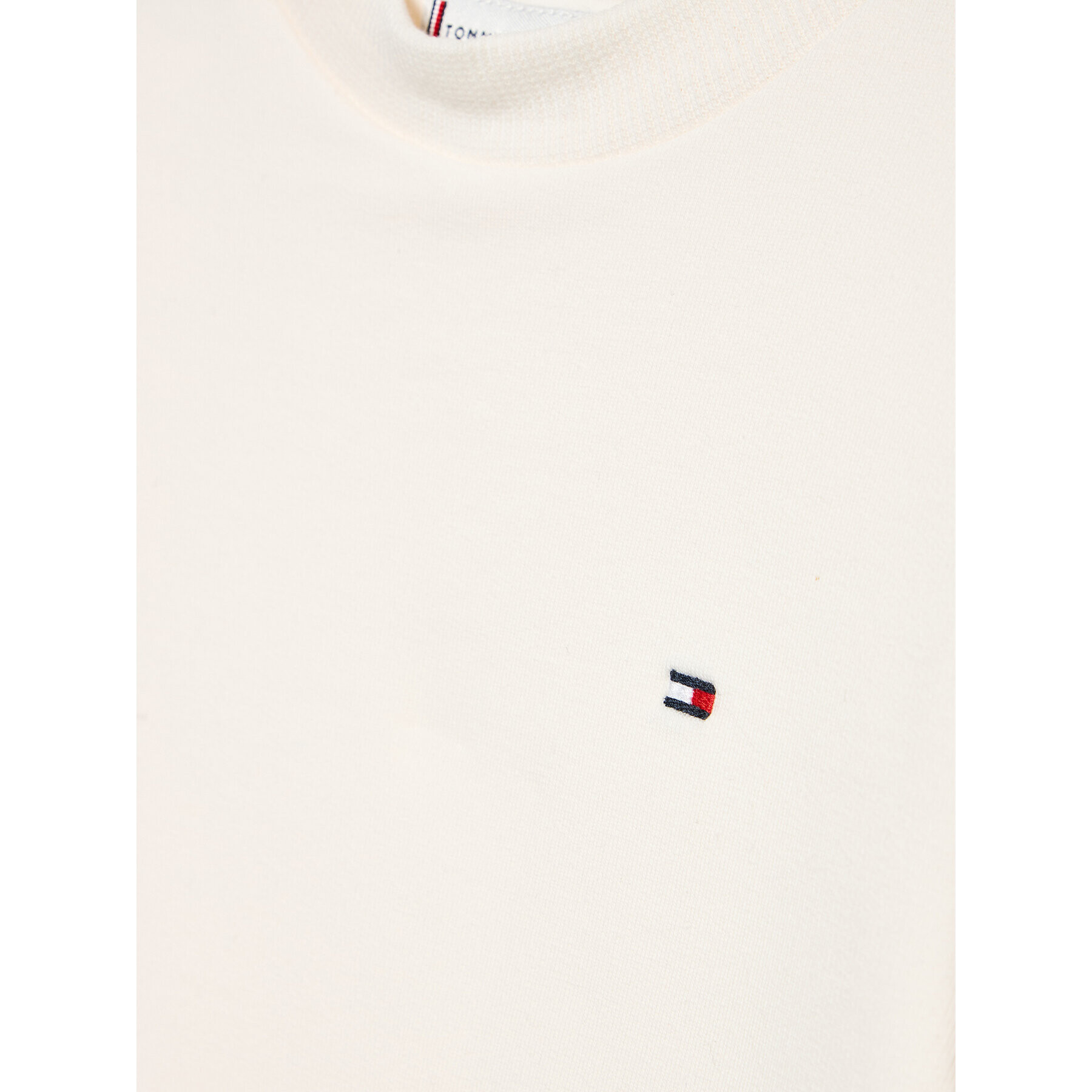 Tommy Hilfiger Mikina Solid KS0KS00234 Béžová Regular Fit - Pepit.cz