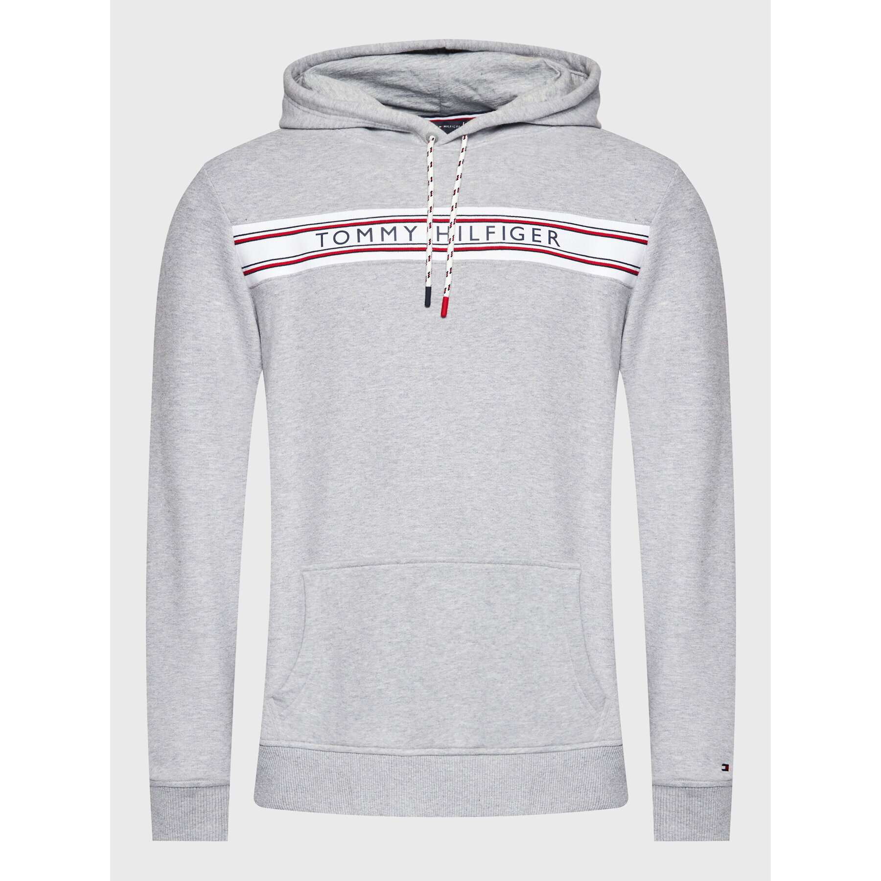 Tommy Hilfiger Mikina UM0UM02427 Šedá Regular Fit - Pepit.cz