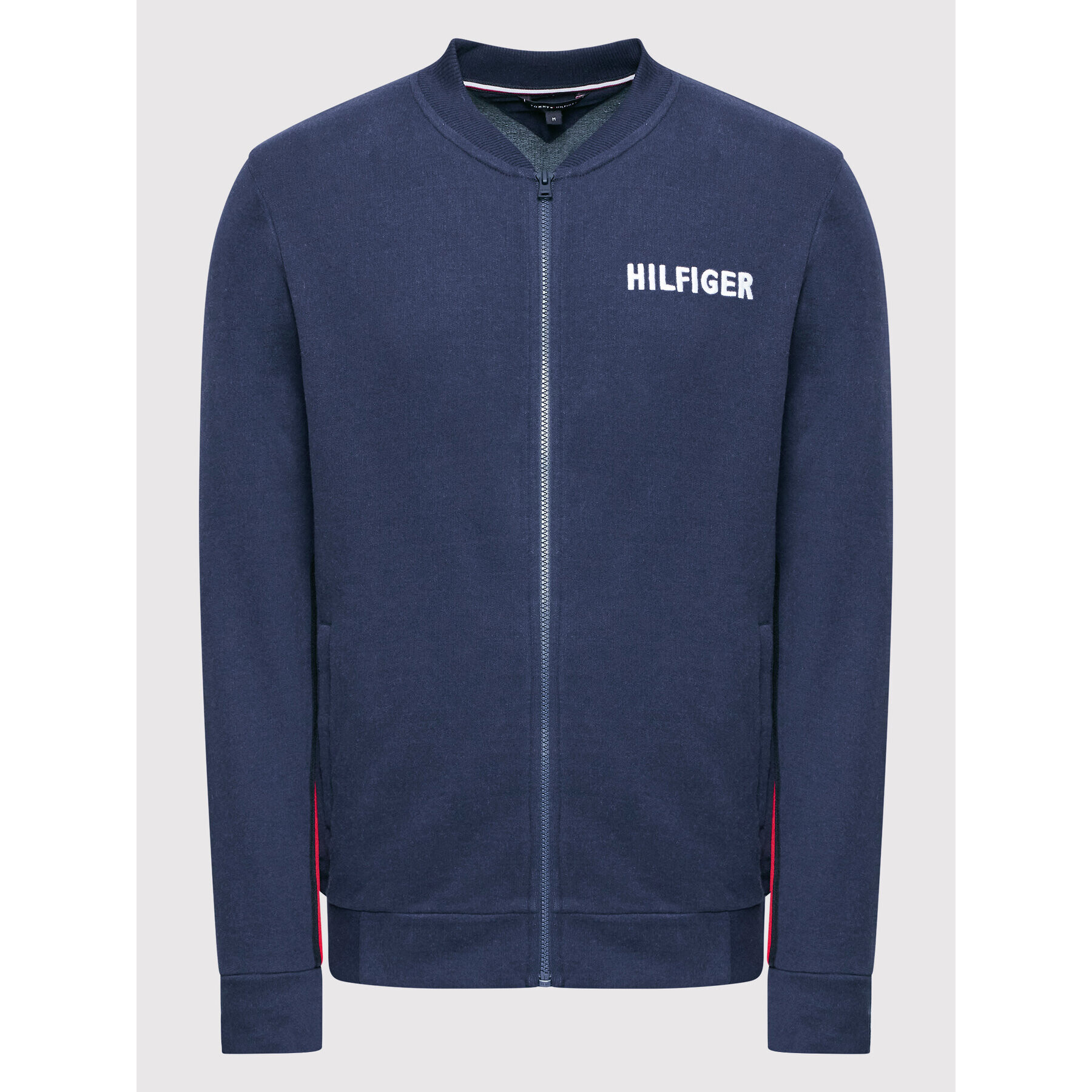 Tommy Hilfiger Mikina UM0UM02443 Tmavomodrá Regular Fit - Pepit.cz