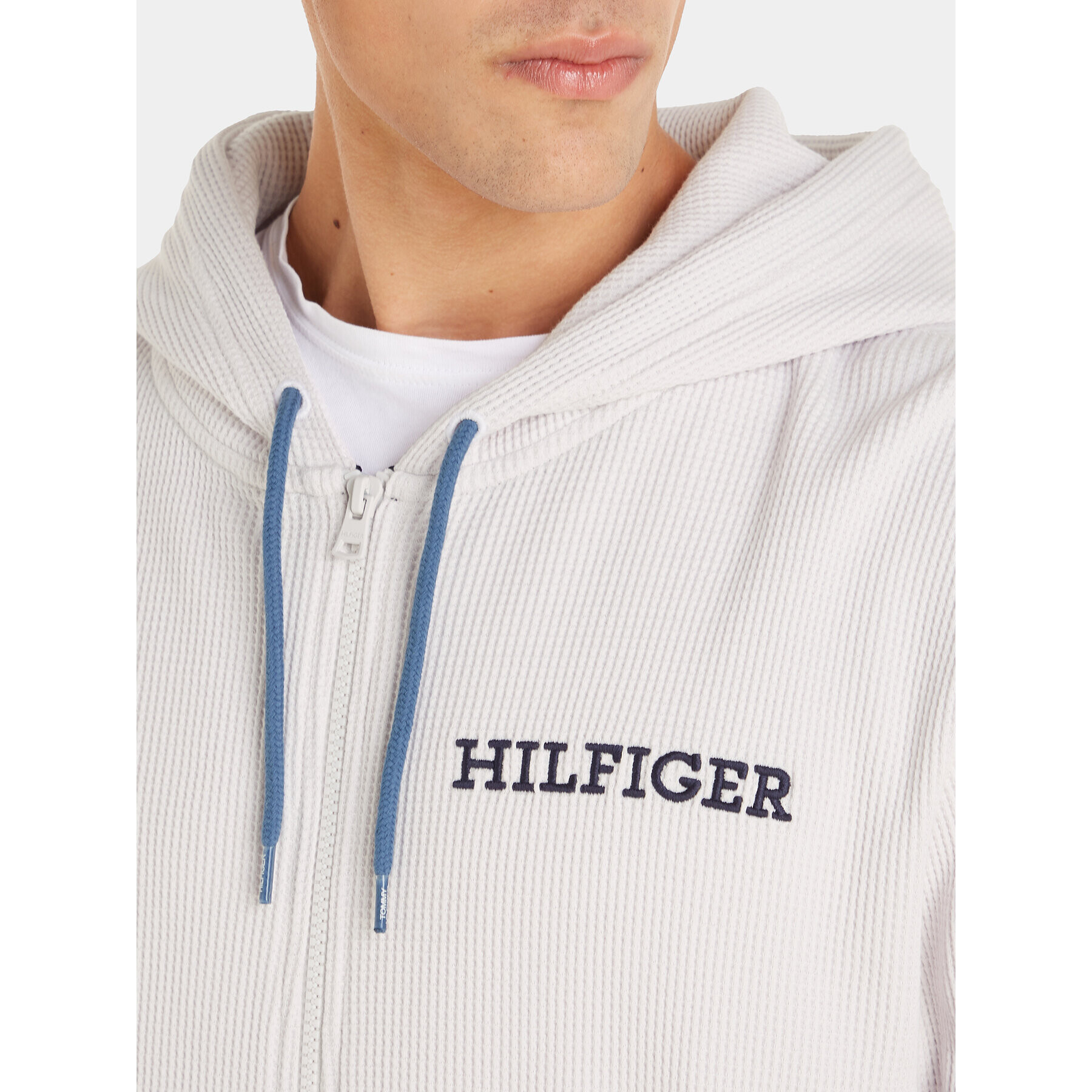 Tommy Hilfiger Mikina UM0UM03131 Šedá Regular Fit - Pepit.cz